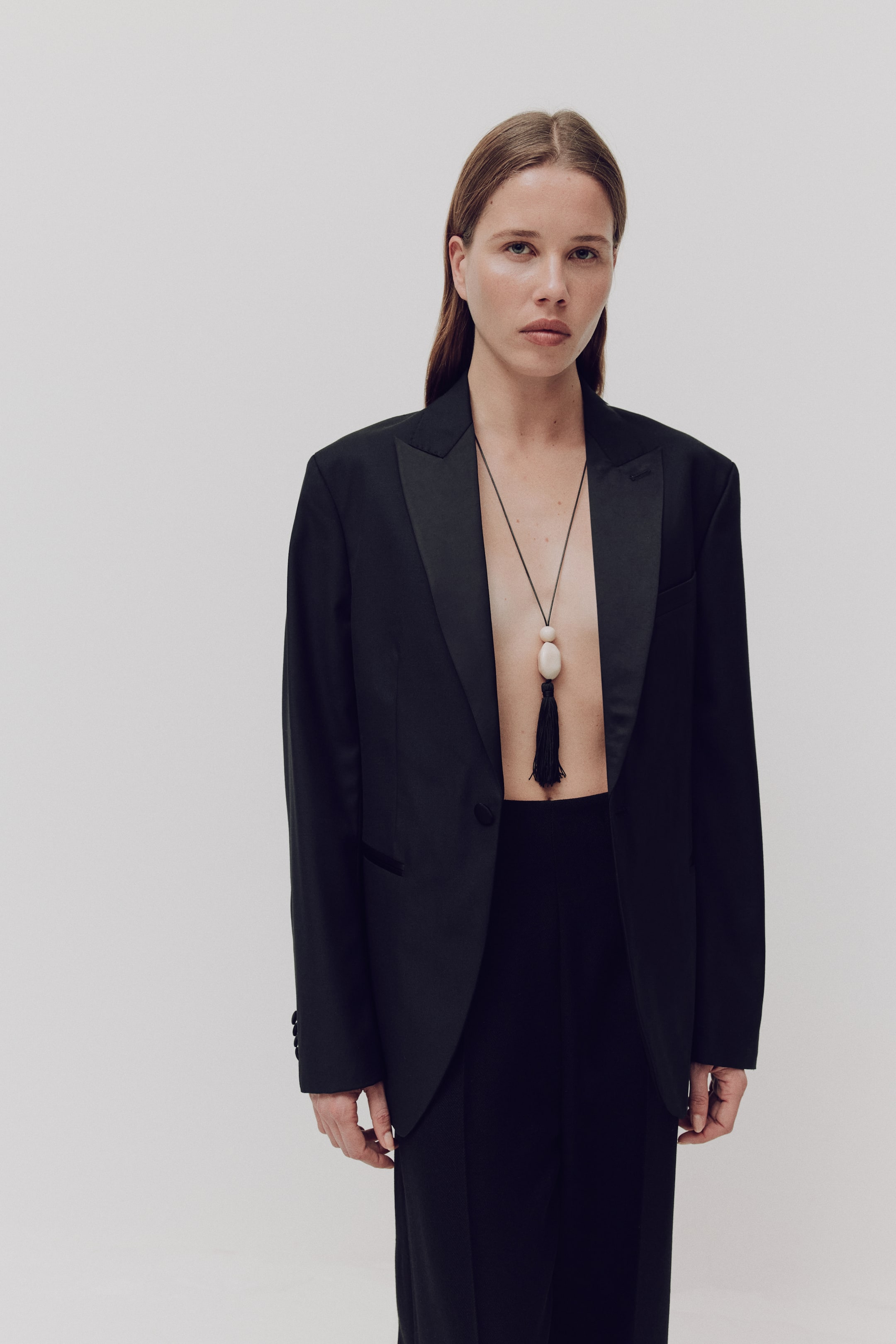 Collier cordon avec pendentif