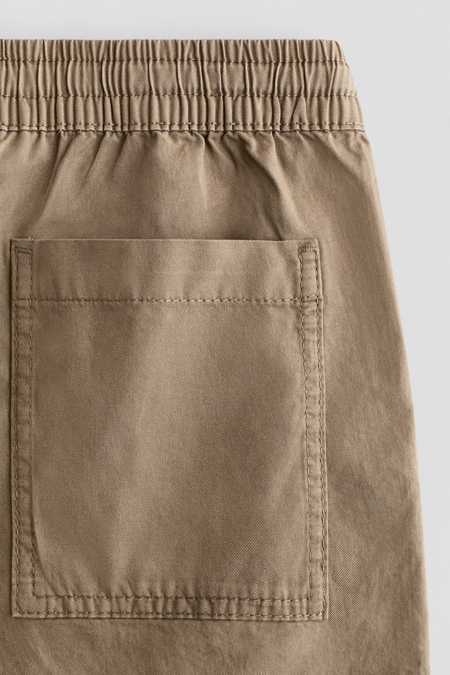 Cotton Twill Pants - Brown/Navy blue/Dark brown - 2