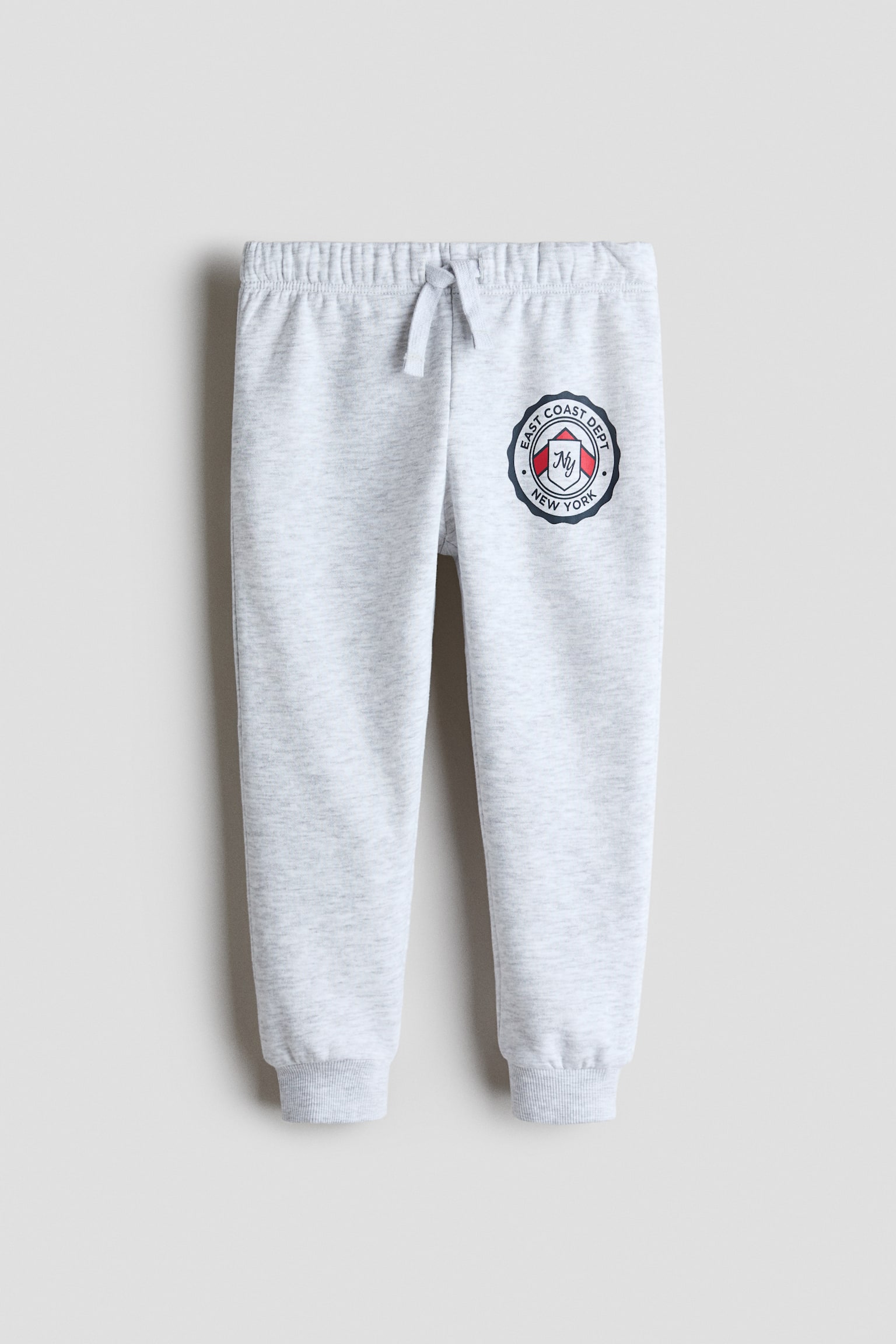 Joggpants - Hellgraumeliert/New York/Dunkelgrün/Stegosaurus - 1