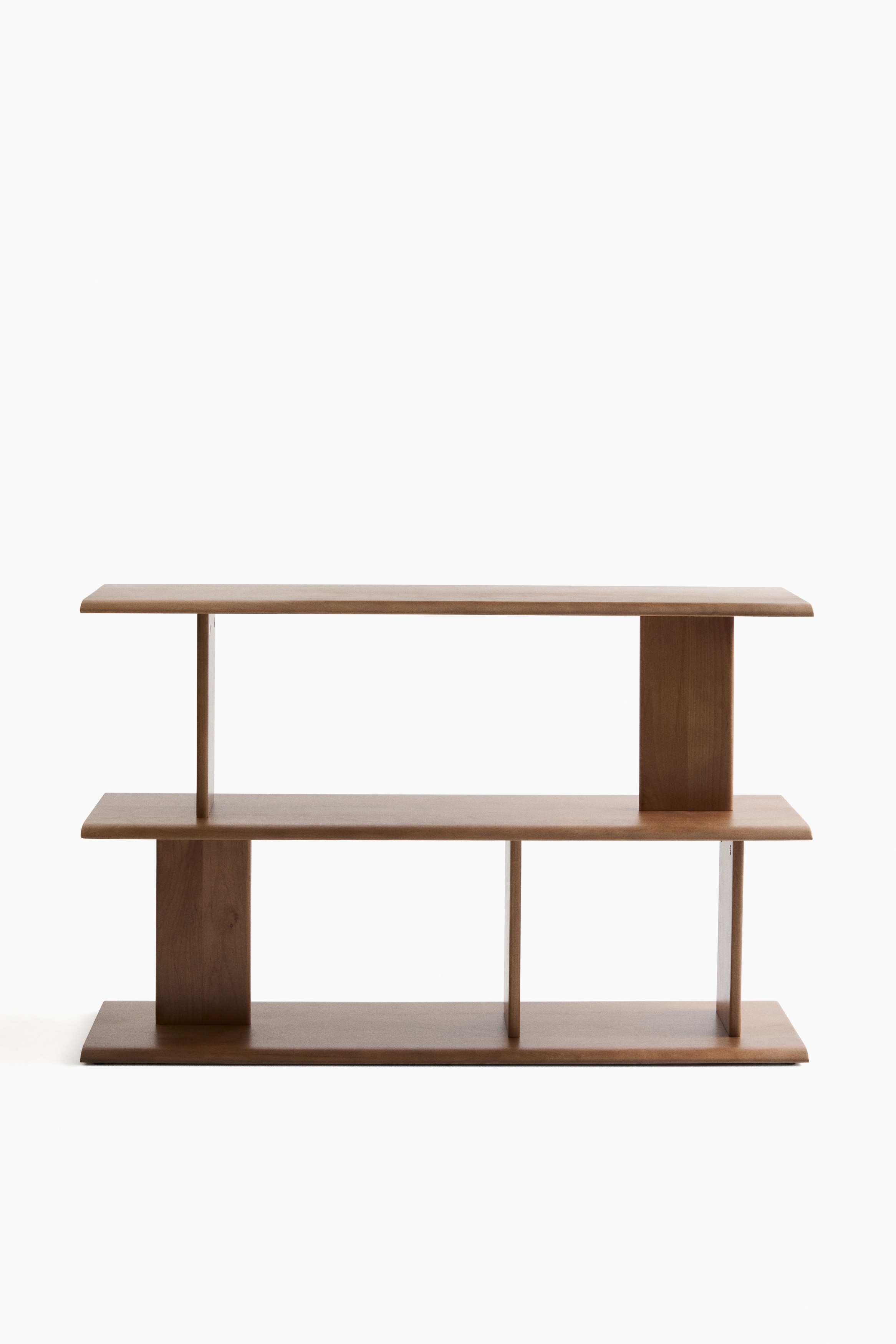 Estante em madeira - Castanho claro/Castanho