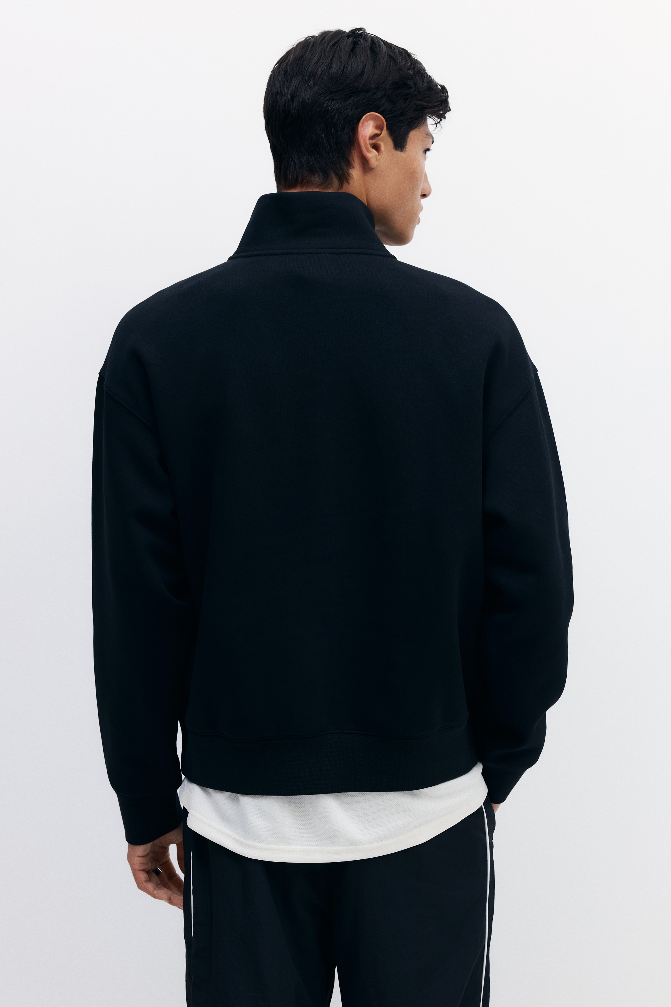 Loose Fit Zip-top sweatshirt