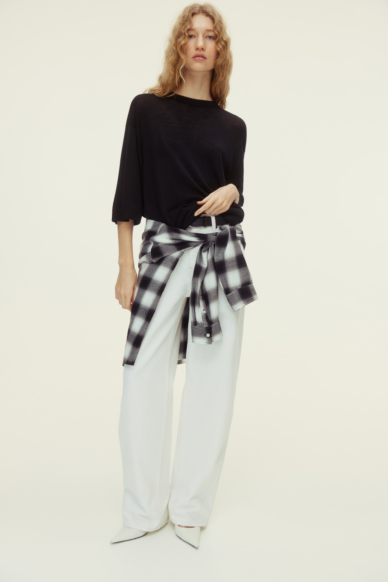 Merino wool T-shirt - Black - 4