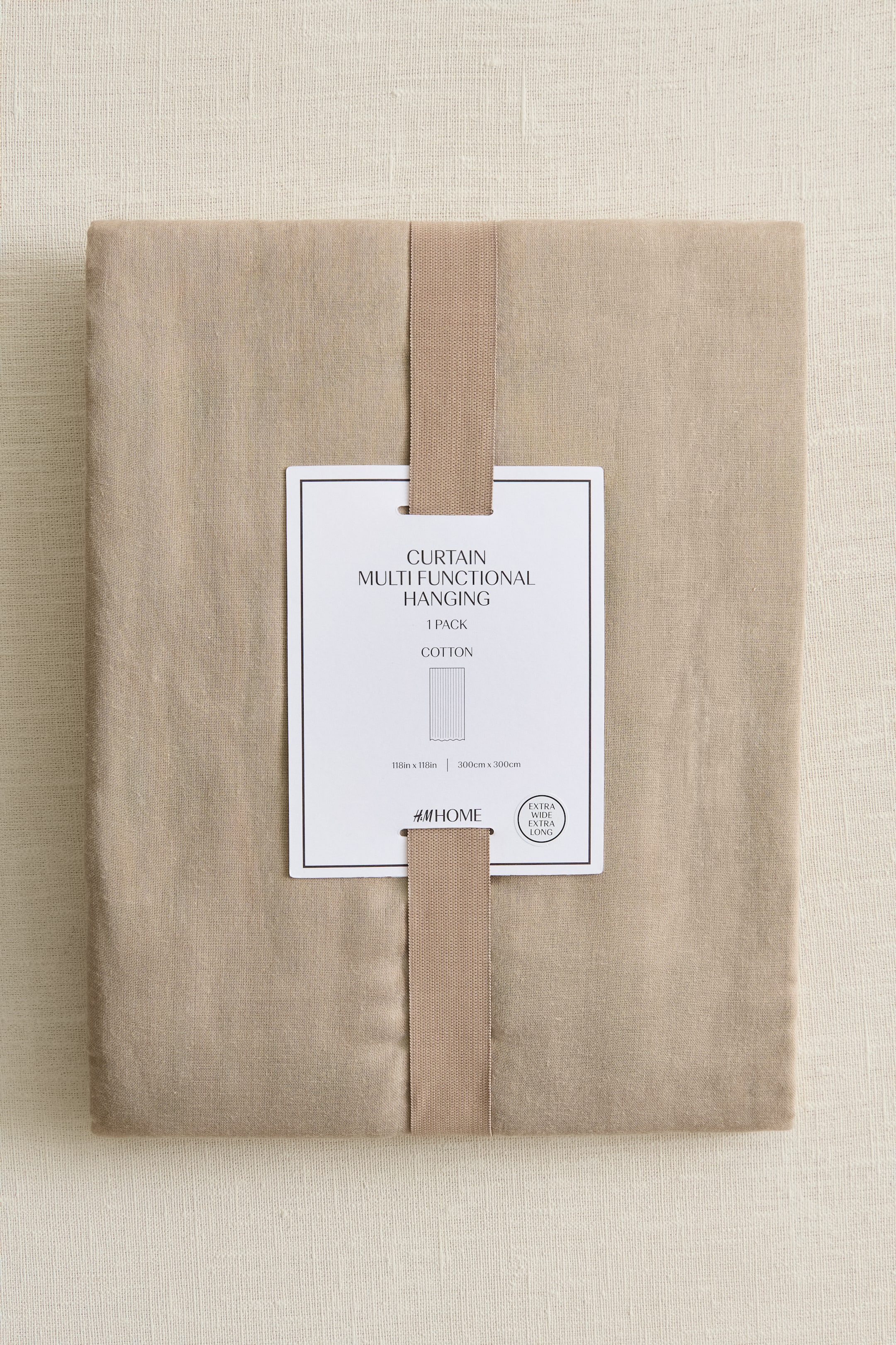 Single-pack Long and Wide Curtain Panel