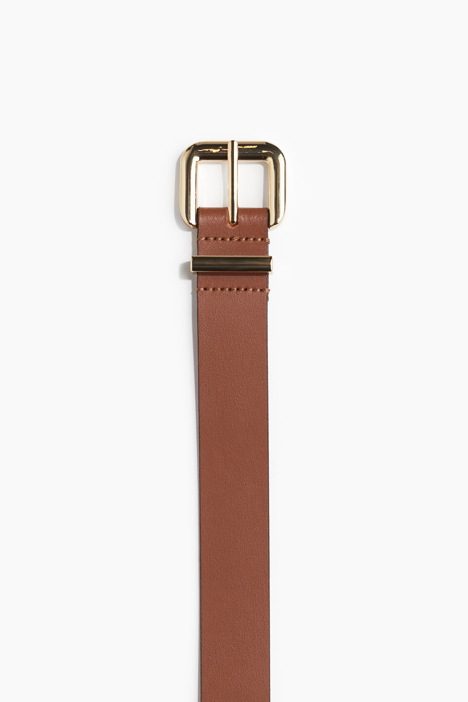 Leather Belt - Brown/Black/Brown - 2