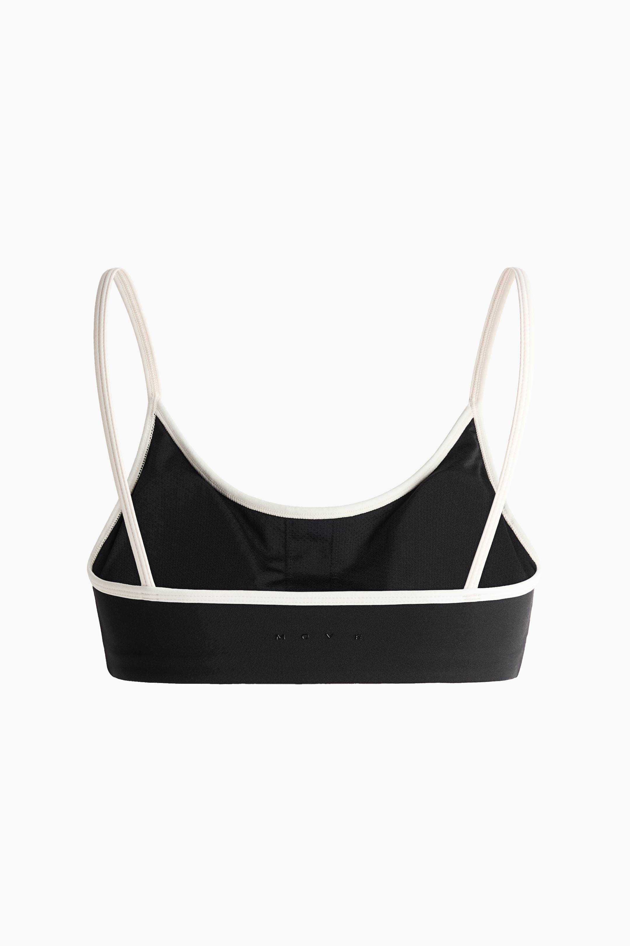Женские топы H&M Padded Sports Crop Top with SoftMove™ — фото 5