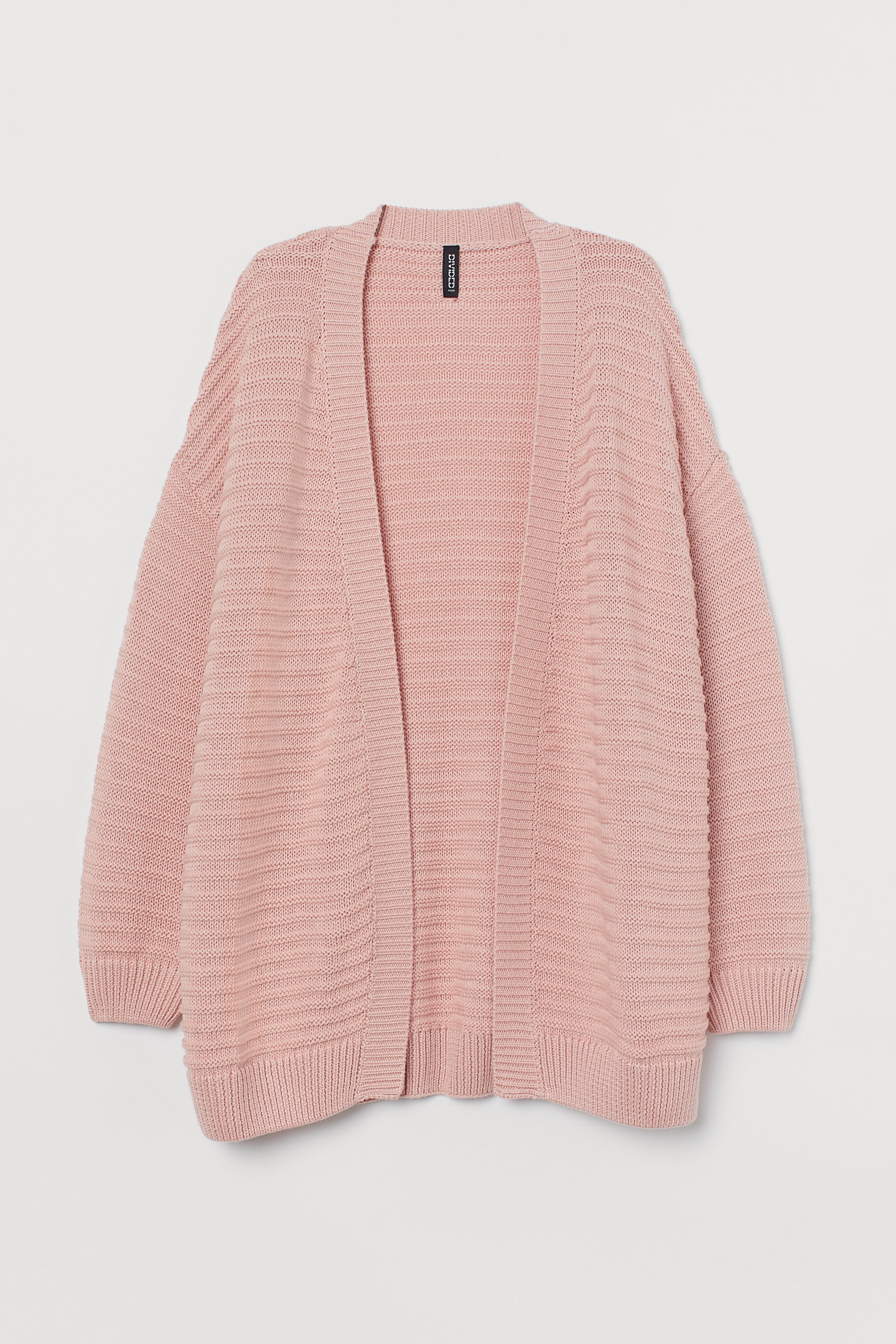 Cardigan in Strukturstrick Hellrosa DAMEN H&M CH