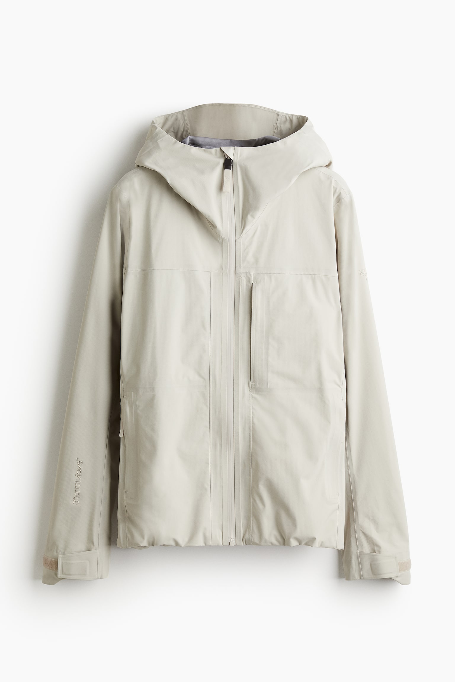 Lightweight 3-layer Shell Jacket In StormMove™ - Light beige/Black - 2