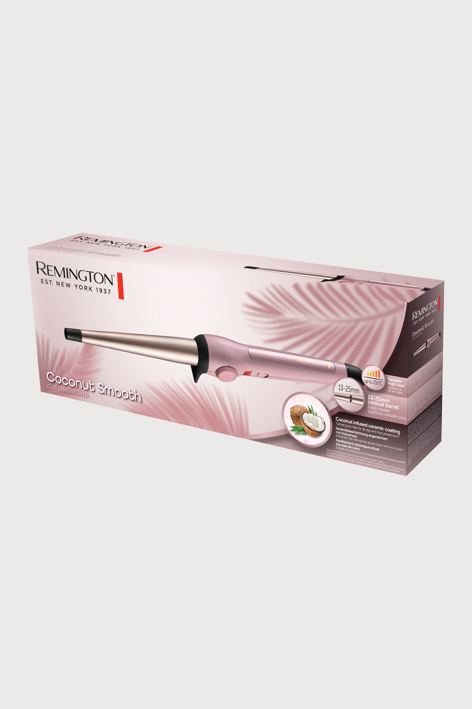 Coconut Smooth 13-25mm Wand - Coconut - 2