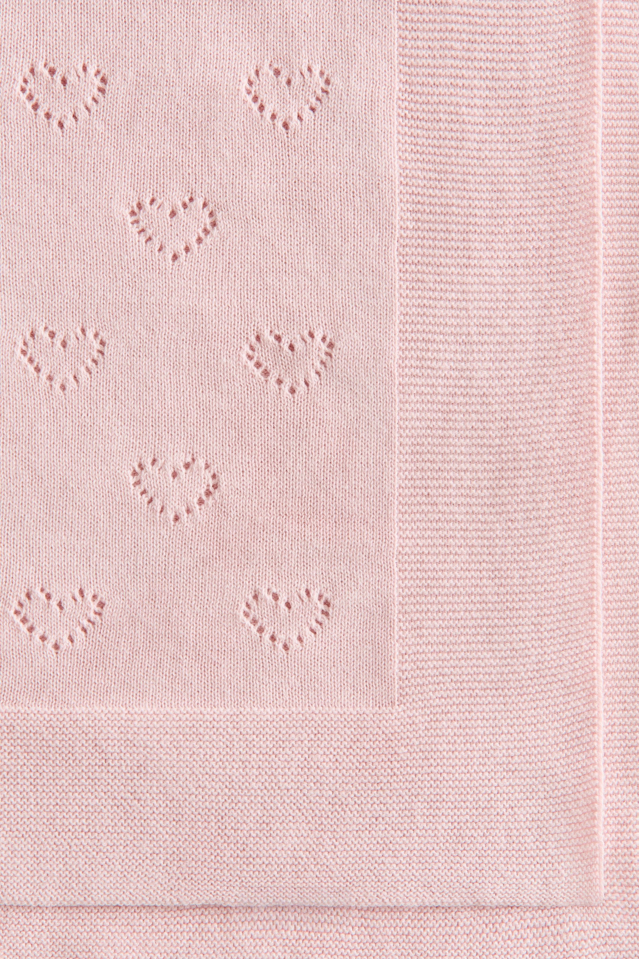 Cotton Pointelle Baby Blanket