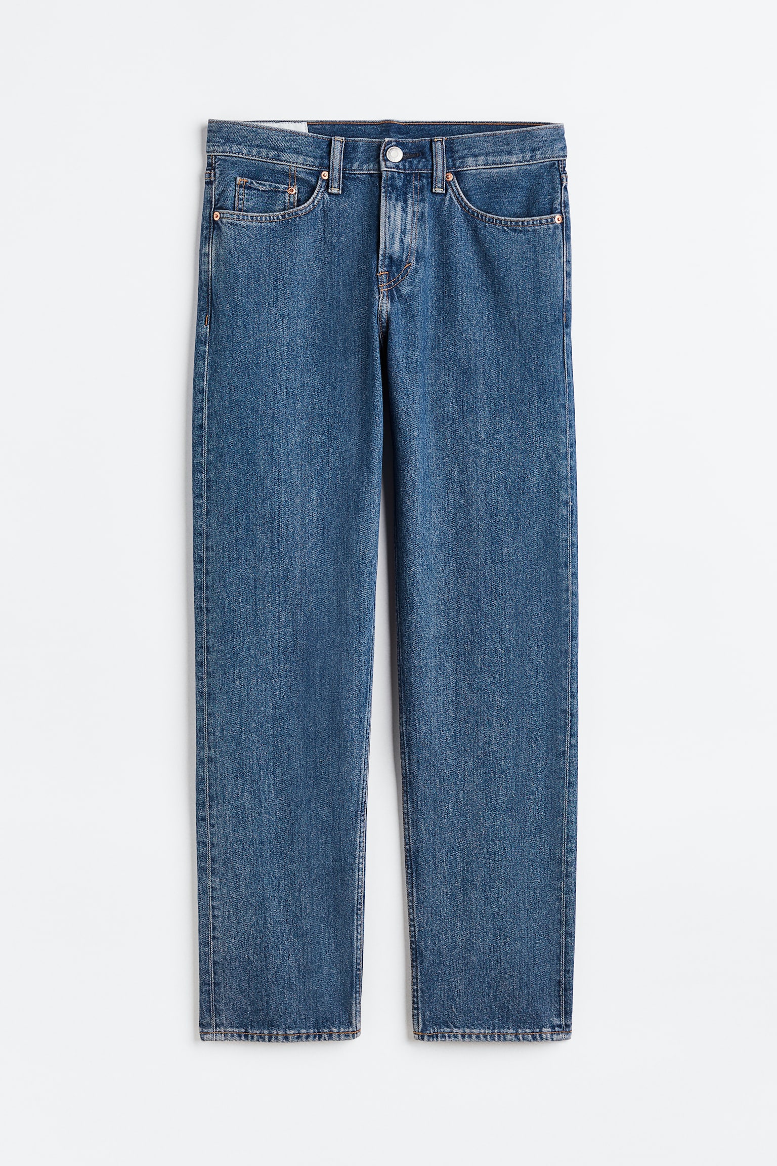 Relaxed Jeans - Denim blue/Black - 1