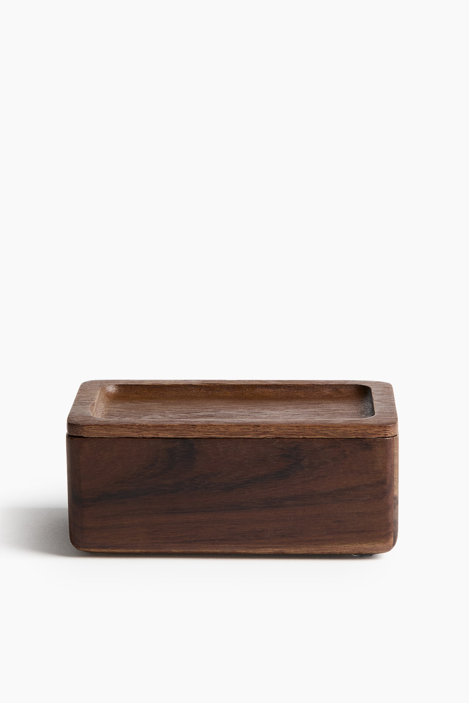 Small wooden organiser box - Brown/Beige