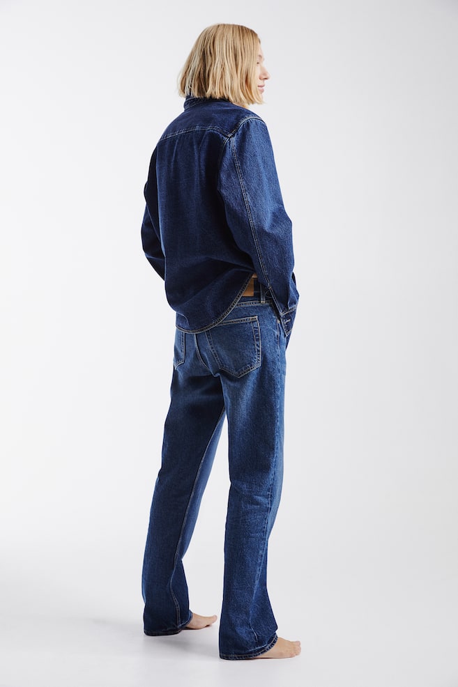 Straight Regular Jeans - Svart/Ljus denimblå/Mörkgrå/Ljus denimblå/dc - 5