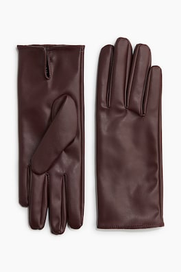 Coatade handskar