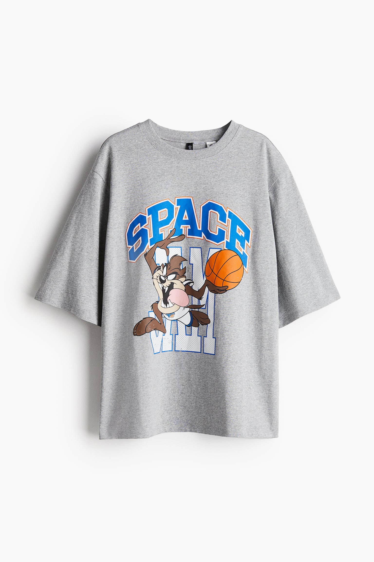 Oversized printed T-shirt - Grey marl/Space Jam/Cream/Space Jam/Black/Billie Eilish/White/Billie Eilish - 2