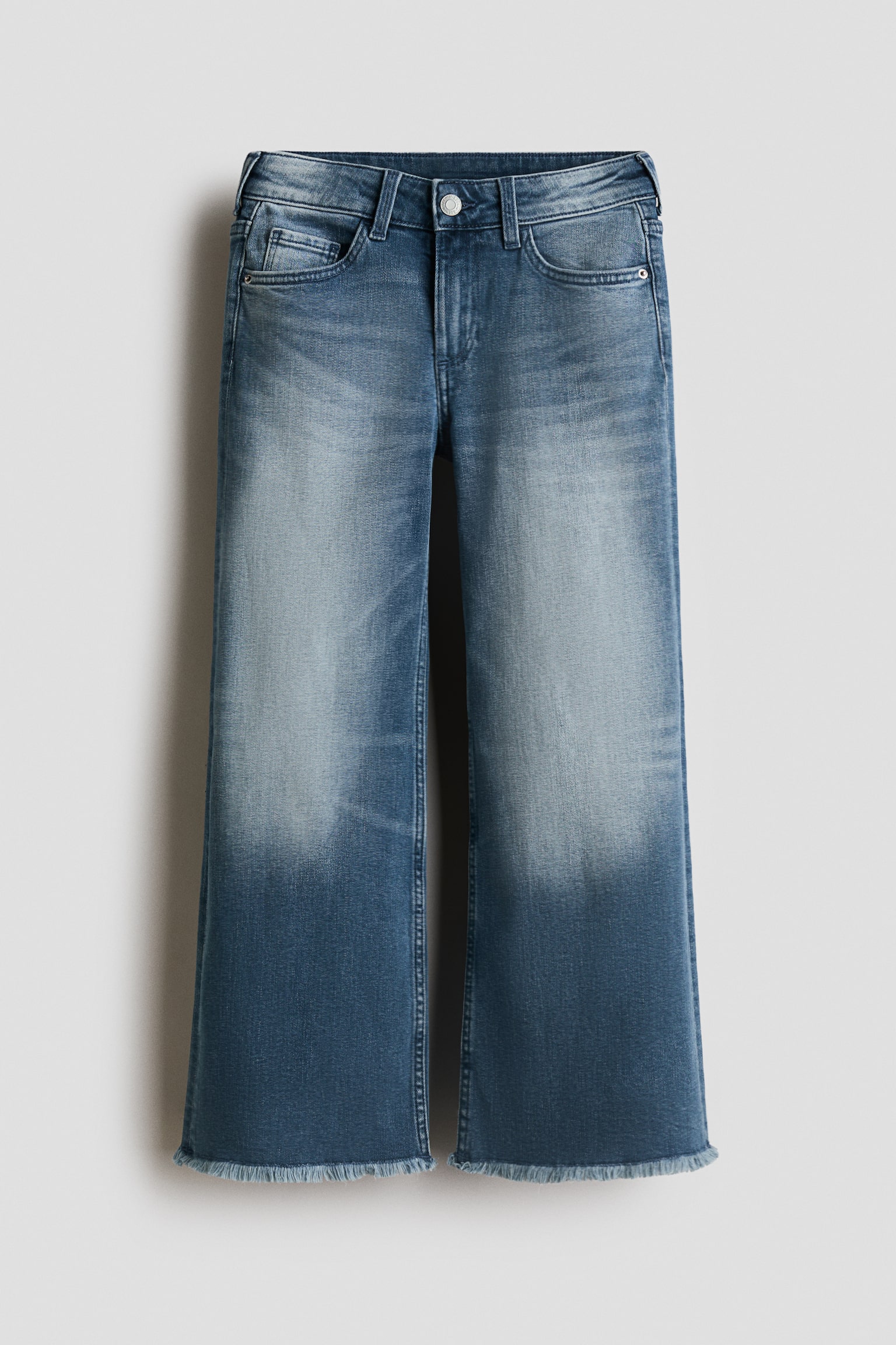 Baggy Fit Bootcut Leg Jeans - Denimblauw/Denimgrijs/Denimblauw/Denimblauw/Licht denimblauw/Washed out lichtgrijs/Denimblauw/Denimzwart - 1