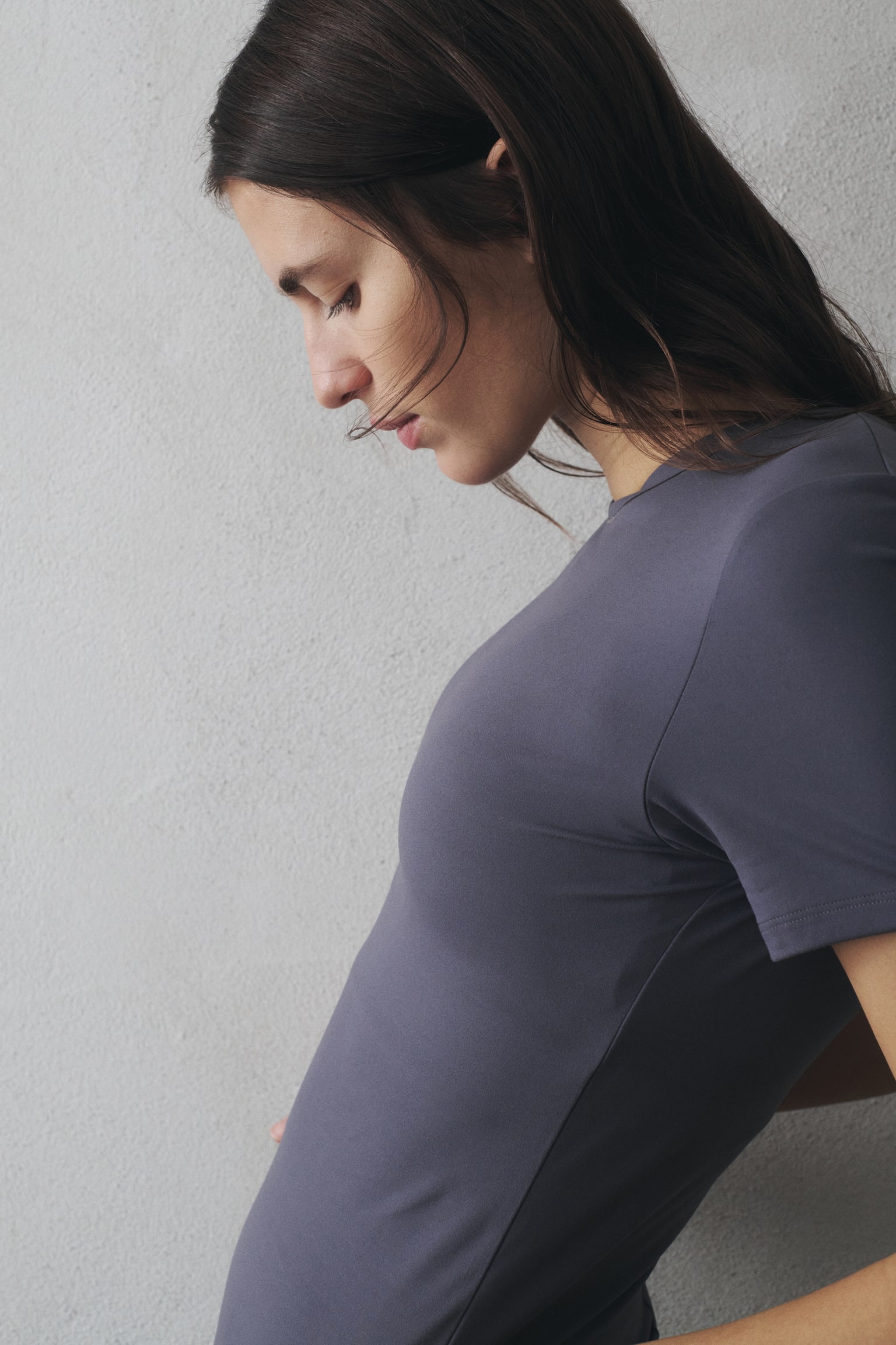 Sports T-shirt with SoftMove™ - Dark grey/Brown/Frosty lilac/Ivory/Soft pink/Black/Dusty pink - 1