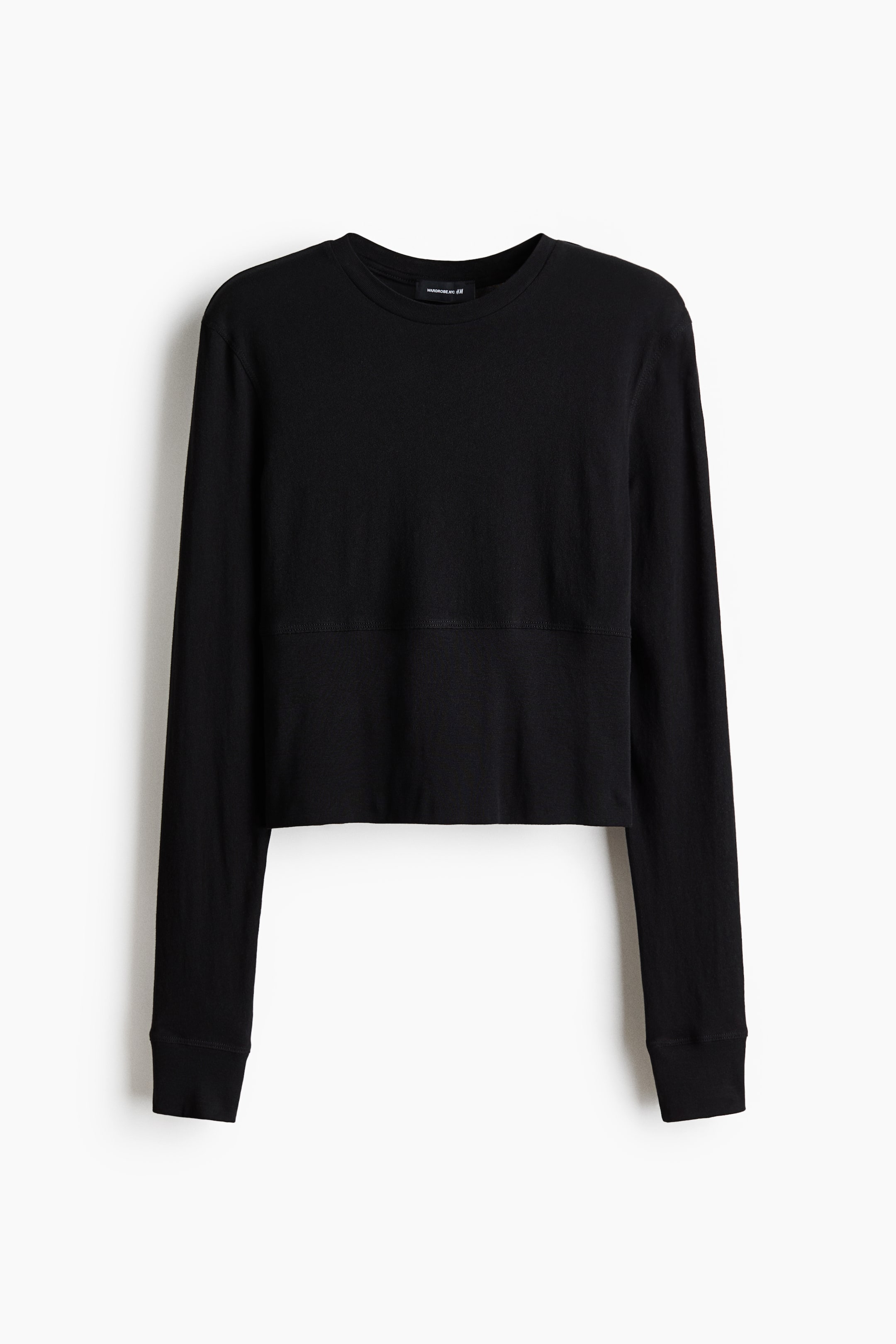 Long-Sleeved Cotton Top