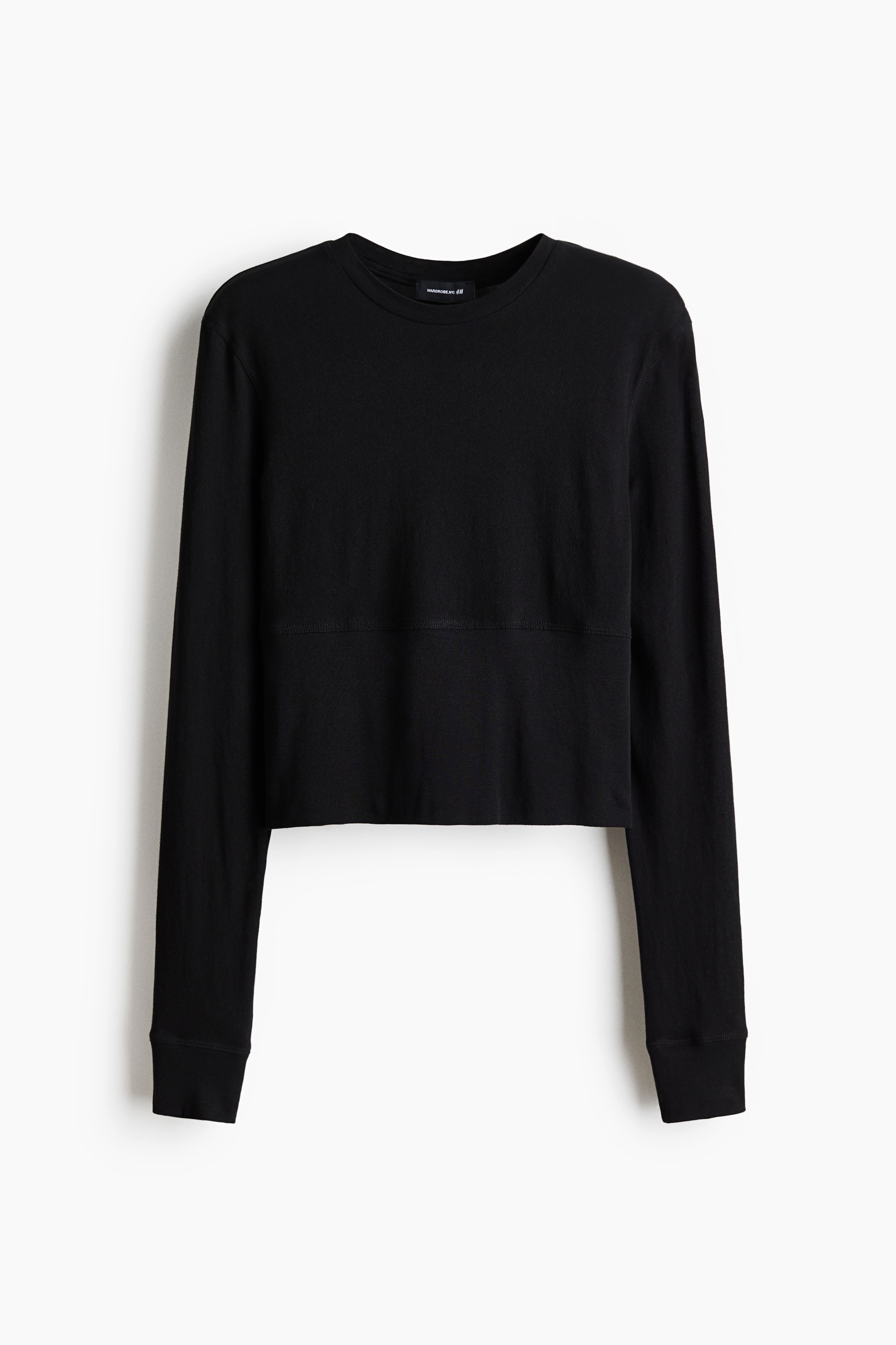 Long-Sleeved Cotton Top