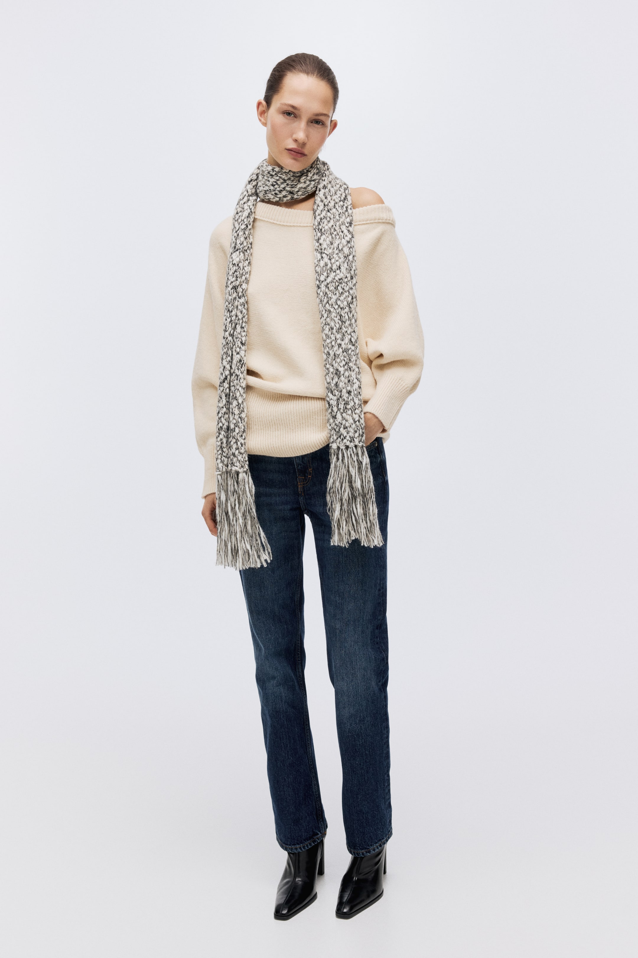 One-Shoulder Sweater