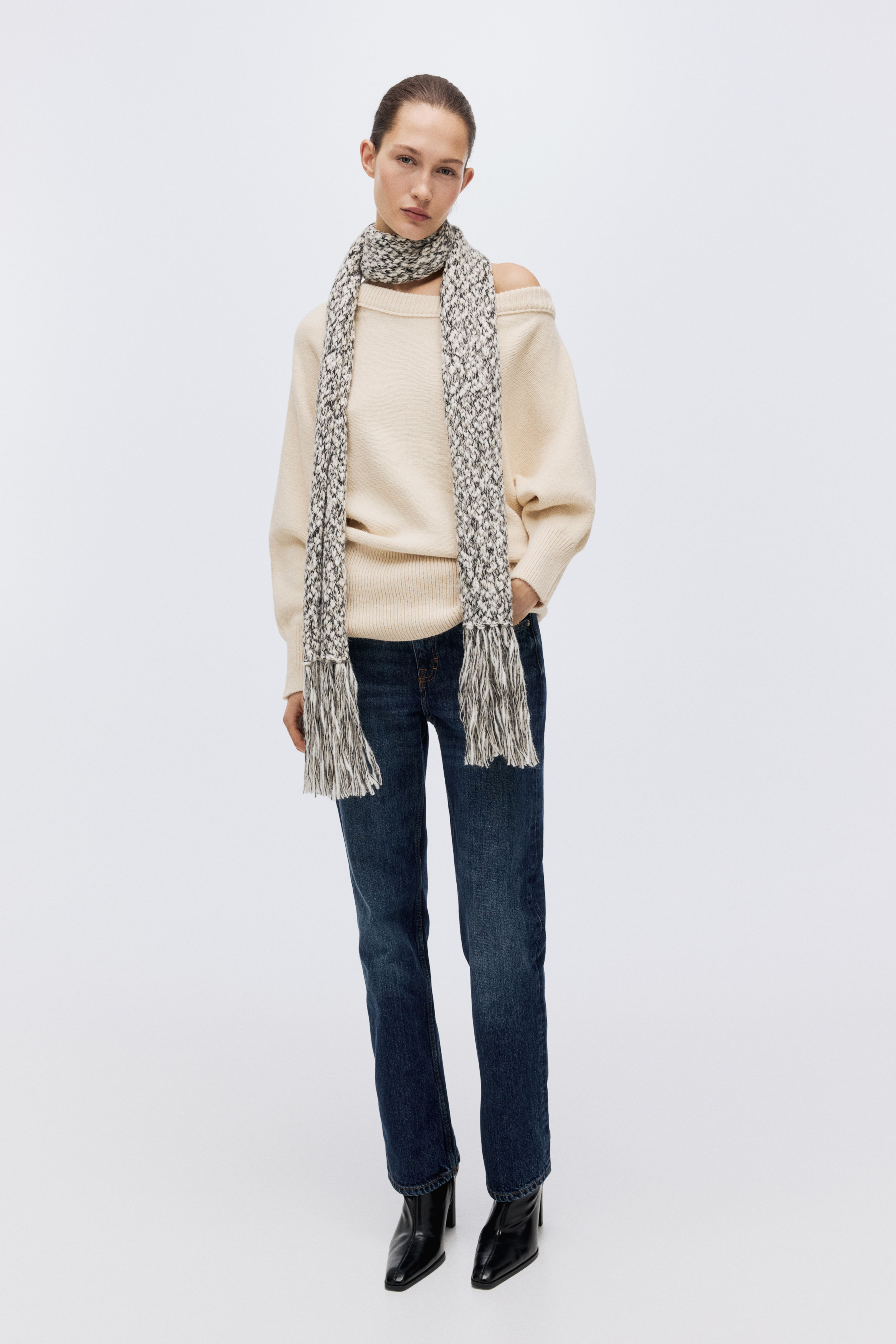 One-Shoulder Sweater