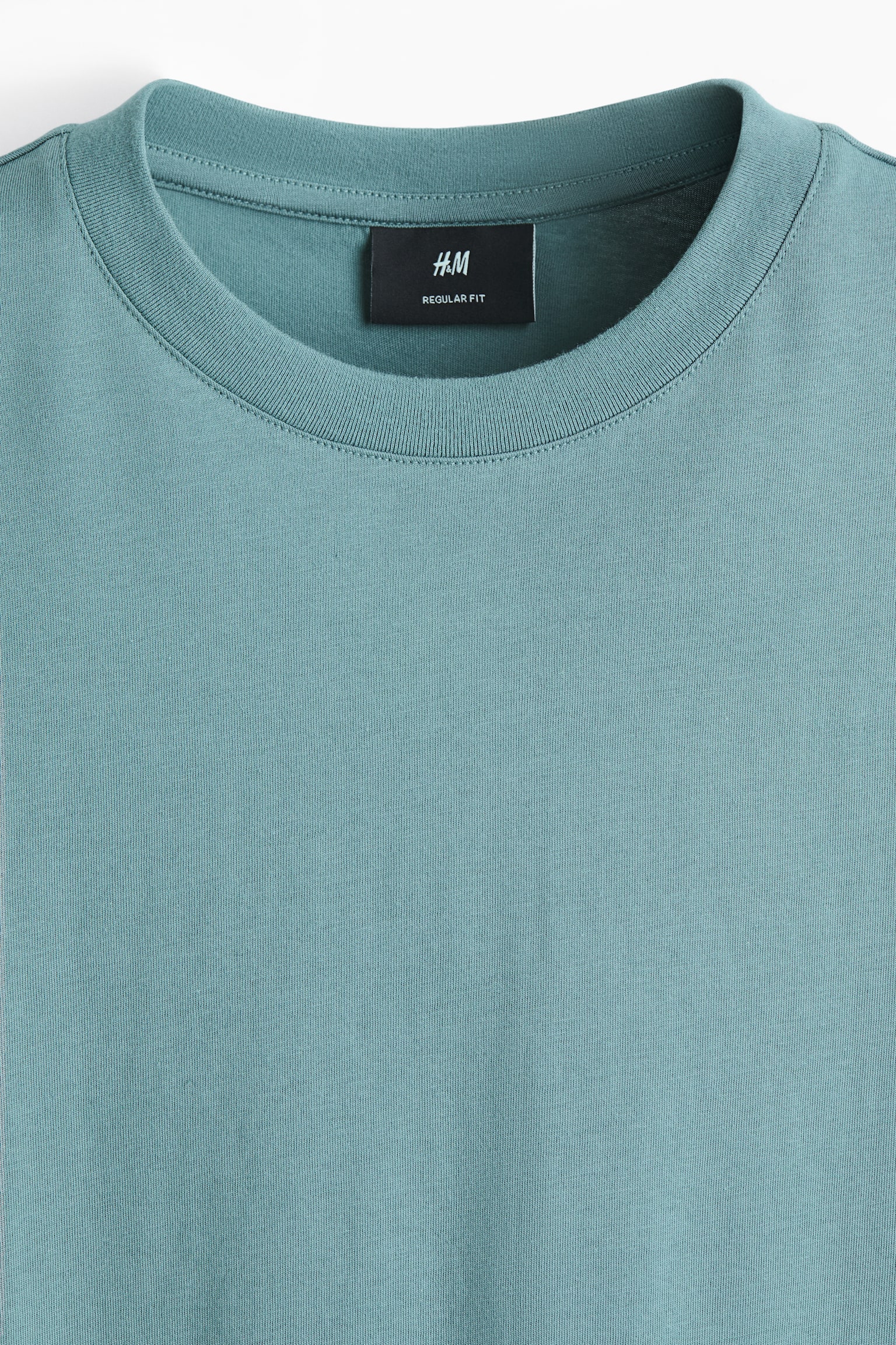 レギュラーフィットTシャツ 5枚セット - ティール／ブラウン/ホワイト／ライトブルー／ベージュ/クリーム／ライトグレー／フォレストグリーン - 3