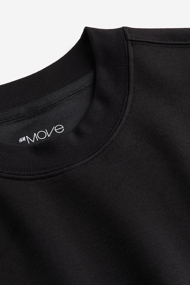 DryMove™ Sports sweatshirt - Black/White/Black/Dark green/dc/dc - 2
