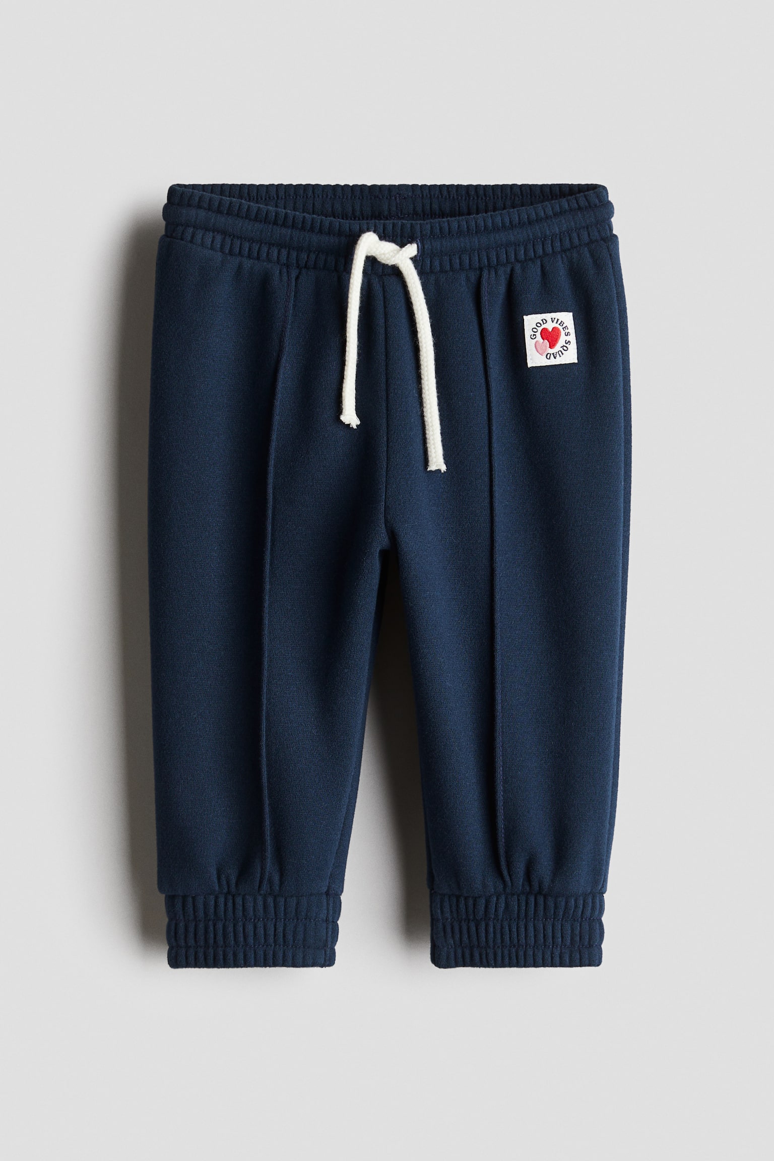 Детские брюки H&M Brushed-Inside, цвет: Тёмно-синий — фото 1