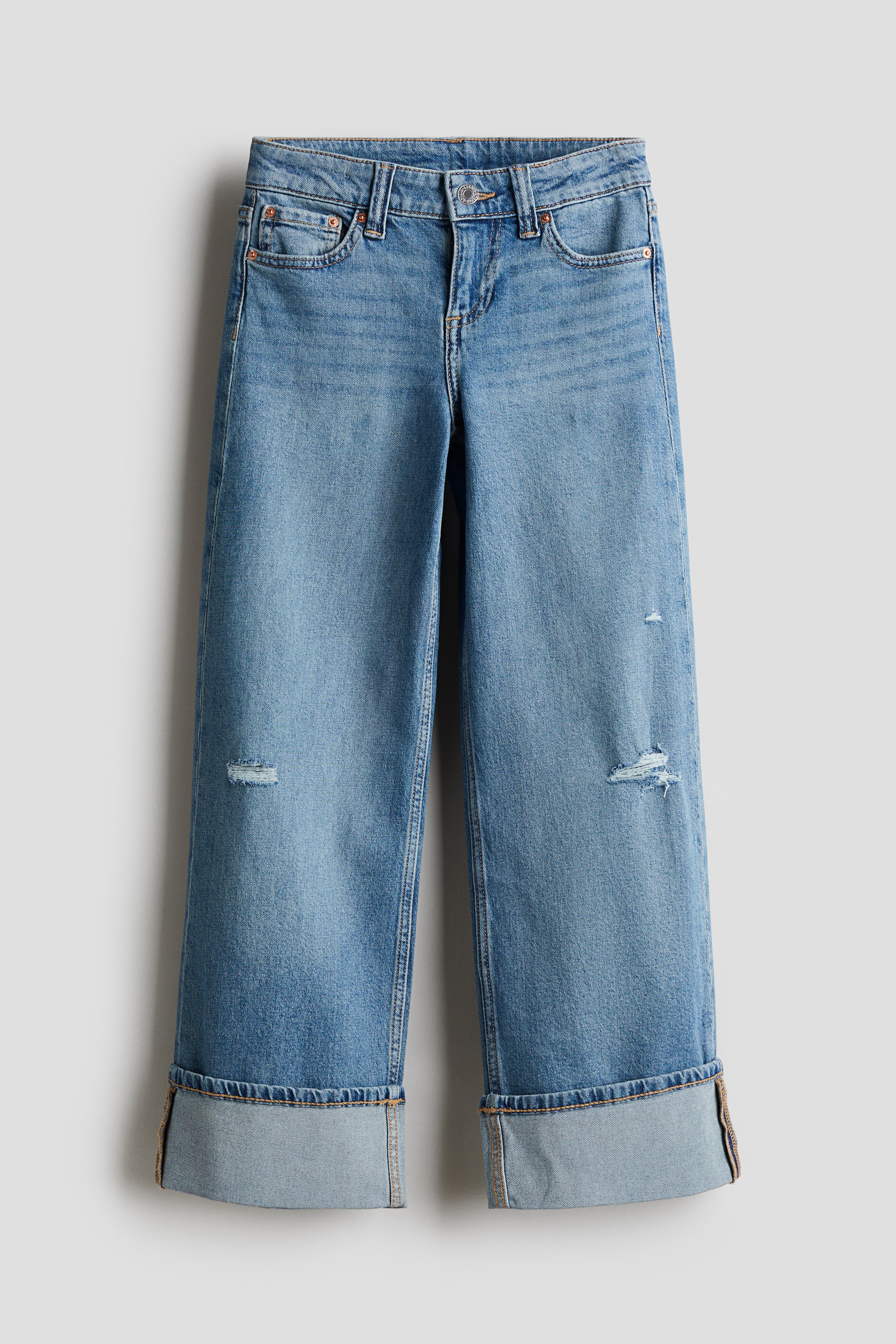 Wide Leg Low Jeans