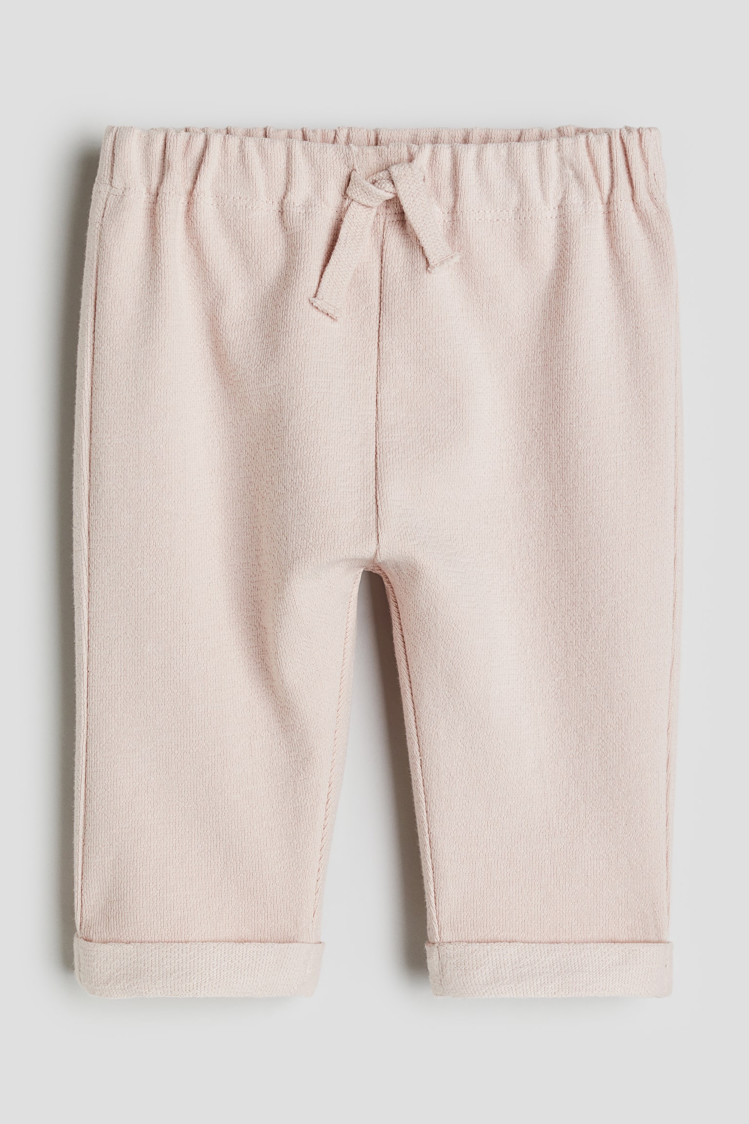 Terry Joggers - Light dusty pink/White - 1