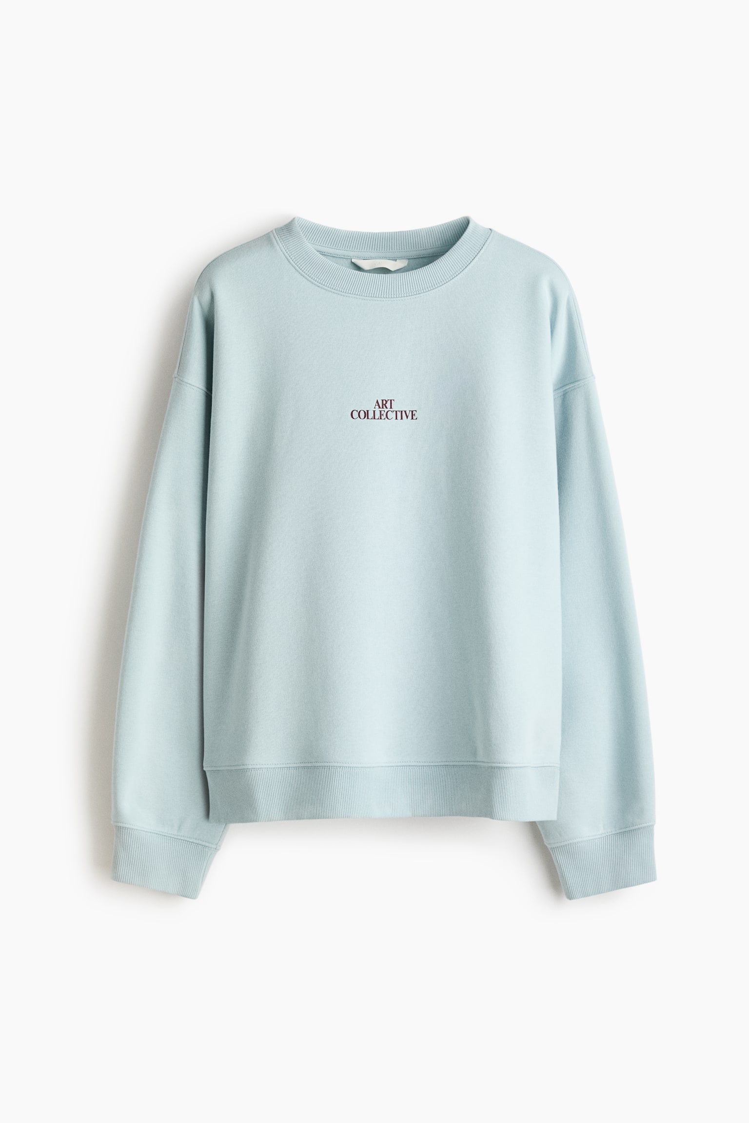 Text-motif sweatshirt - Light turquoise/Art Collective/Cream/Le Club/Light blue/New York/Olive green/Ce Soir/Burgundy/Running Club/Cream/Vermont