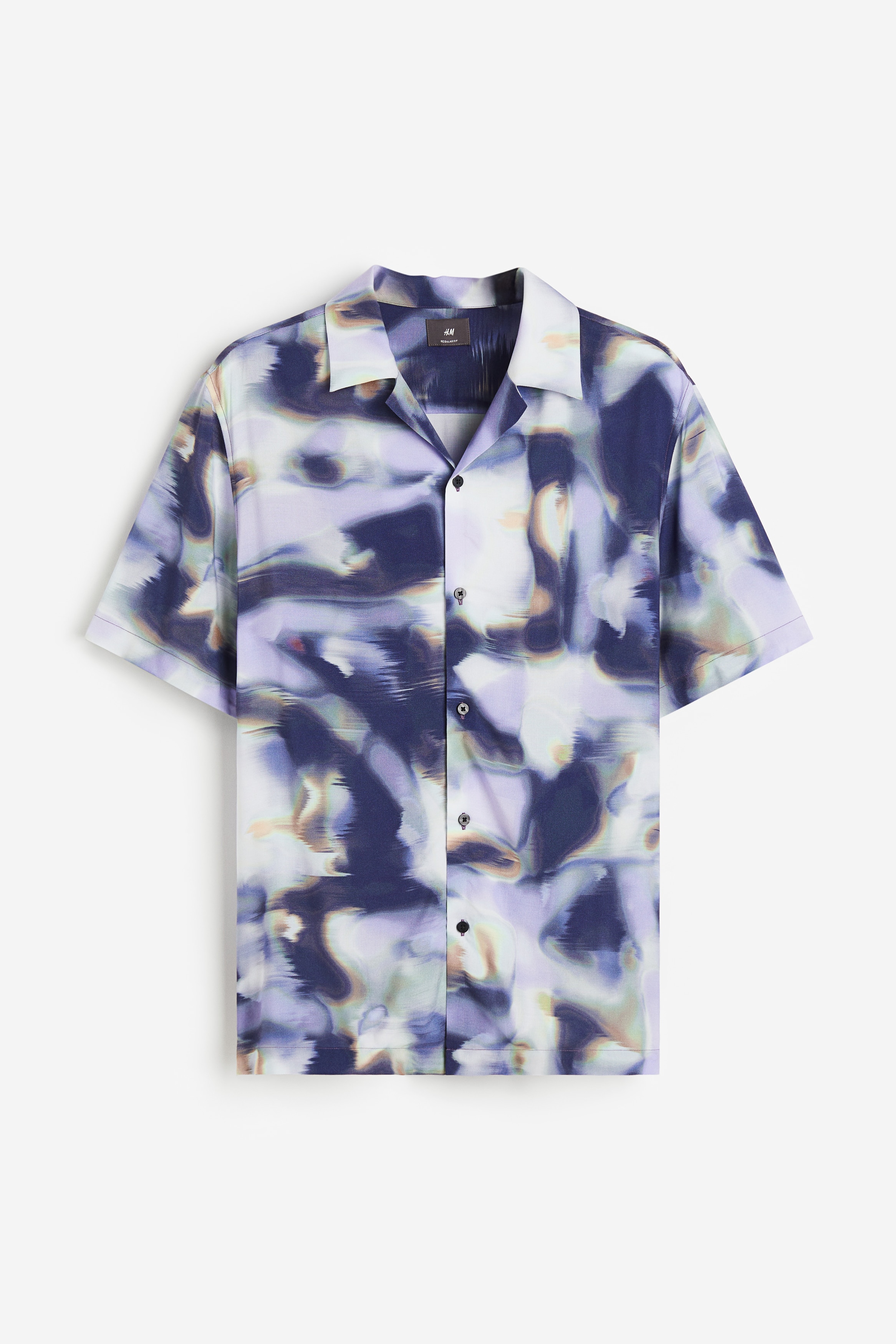 Price History of Patterned resort shirt Short sleeve Regular