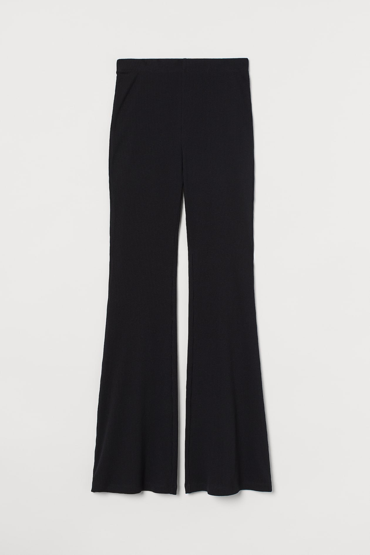 Flared Leggings - High waist - Long - Black - Ladies | H&M US