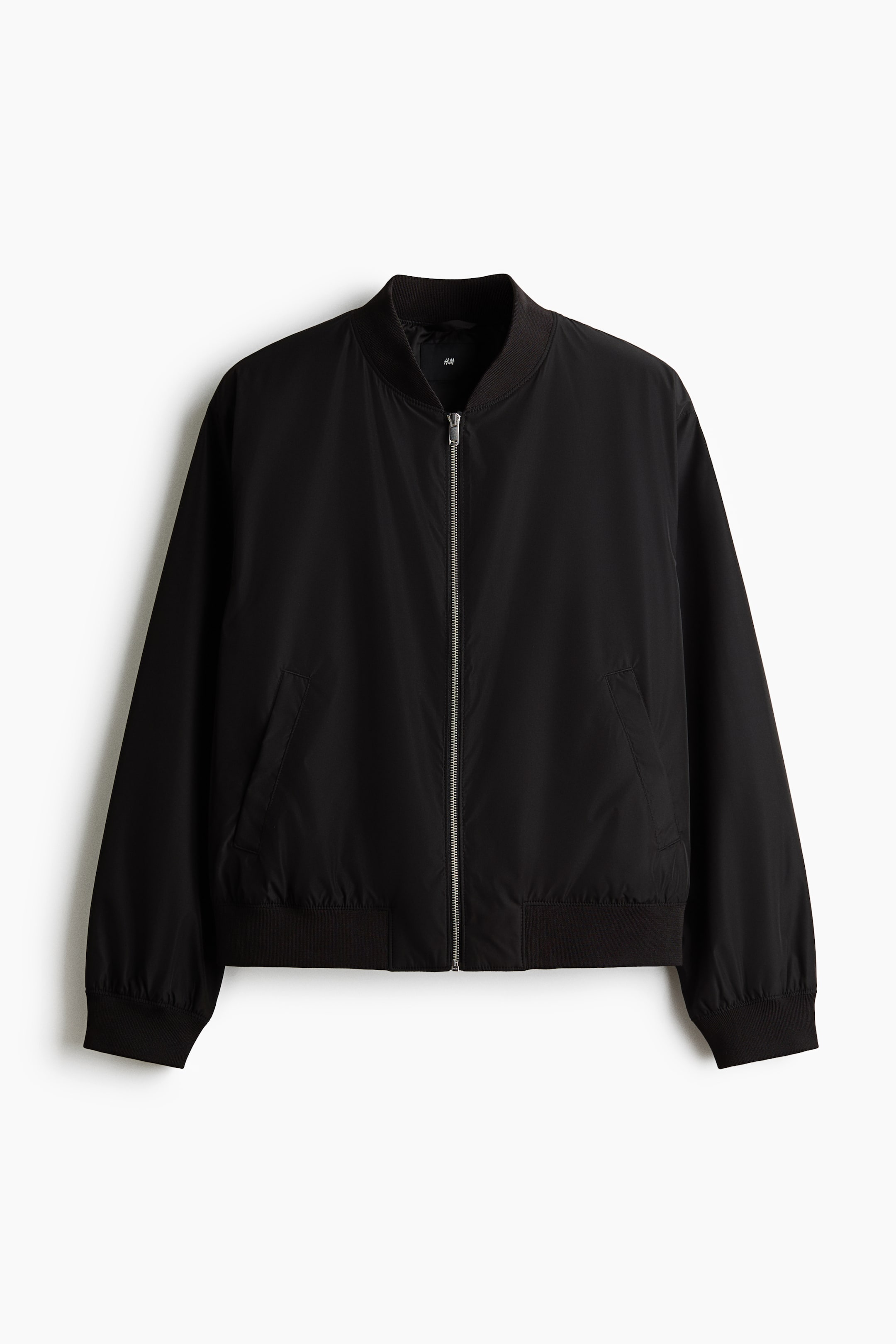 View larger image: Lightweight Bomber Jacket - Black - Men | H&M US 1