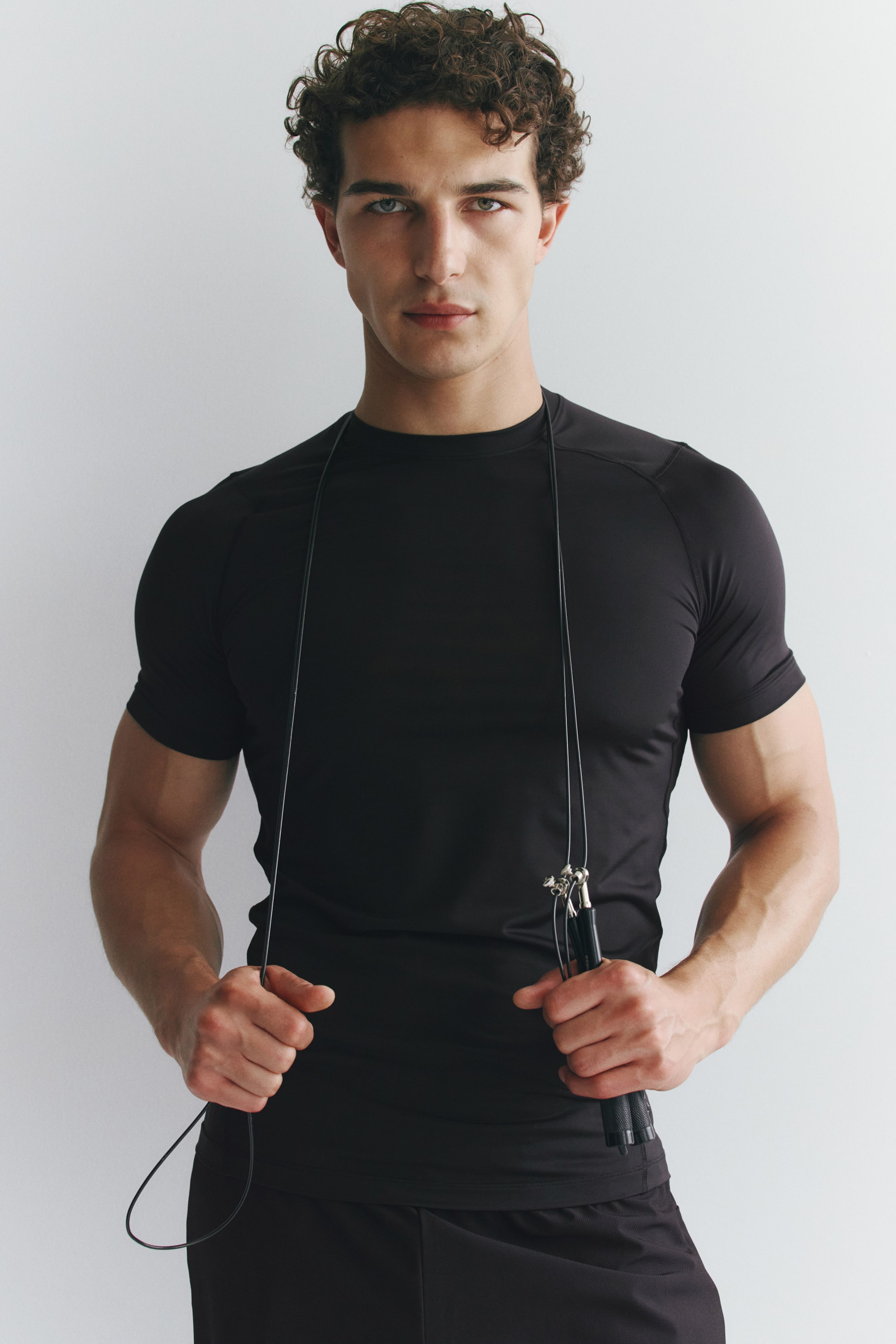 Compression-Fit Sports T-Shirt with DryMove™