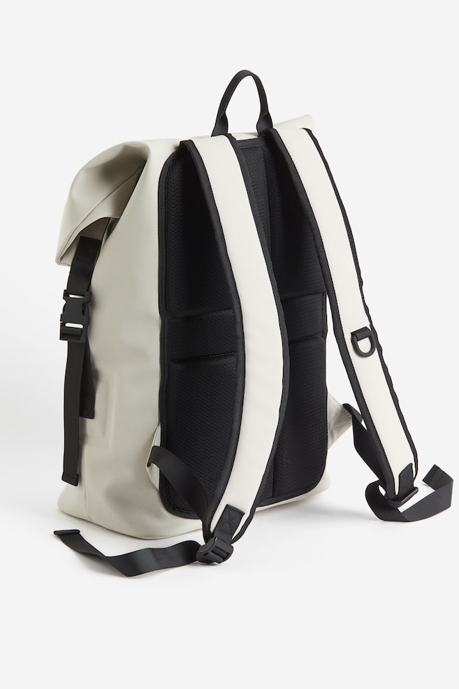 Water-repellent sports backpack - Light beige - 3
