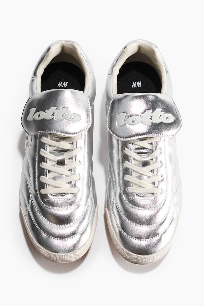 Football sneakers - Silver-coloured/Lotto/Black/Lotto - 1