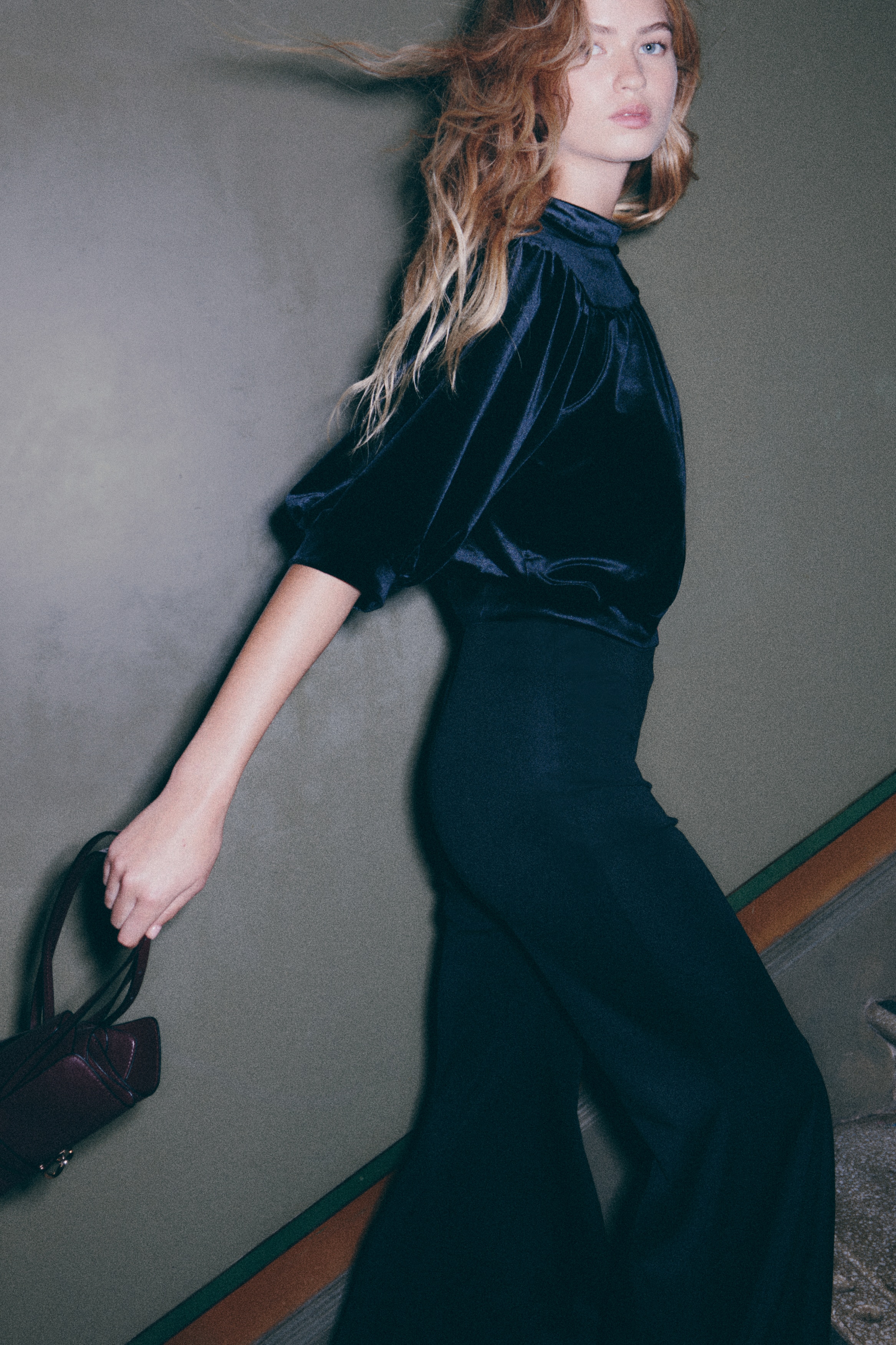 Velour top