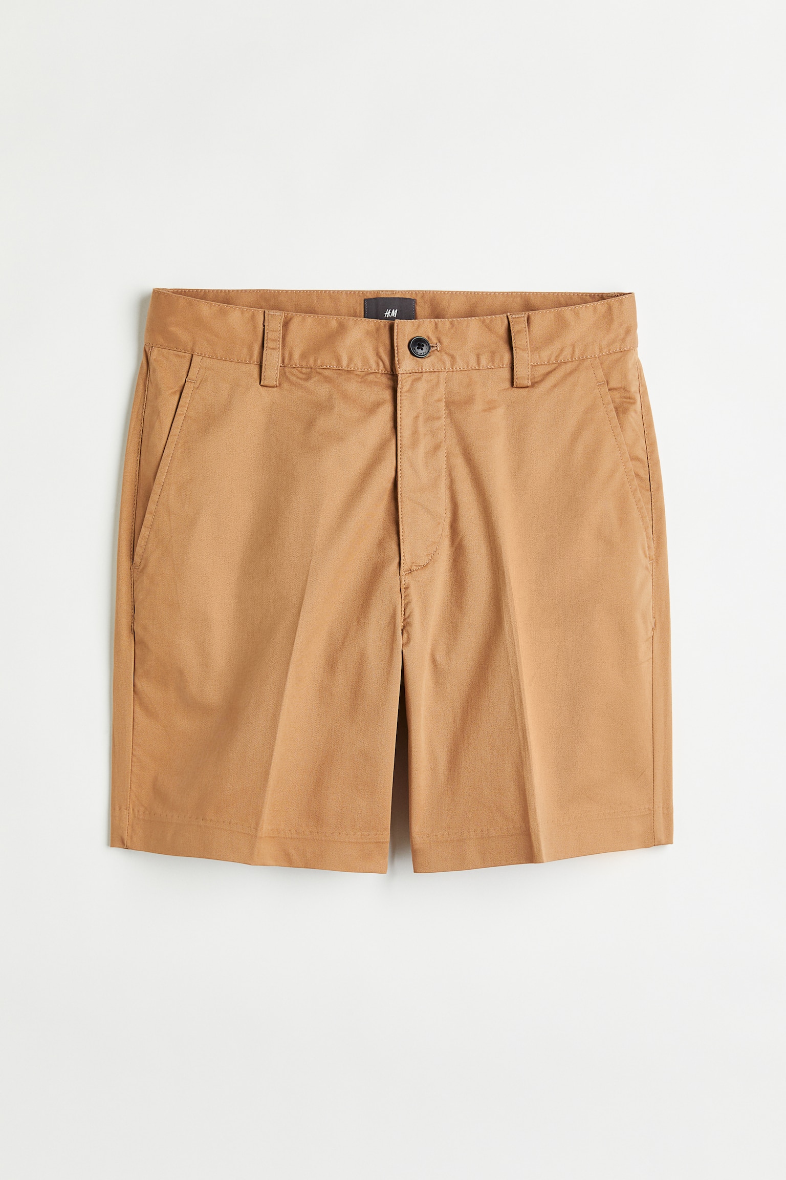 Regular Fit Chino Shorts - Beige/Teal/Khaki green/Burnt orange/Navy blue - 1