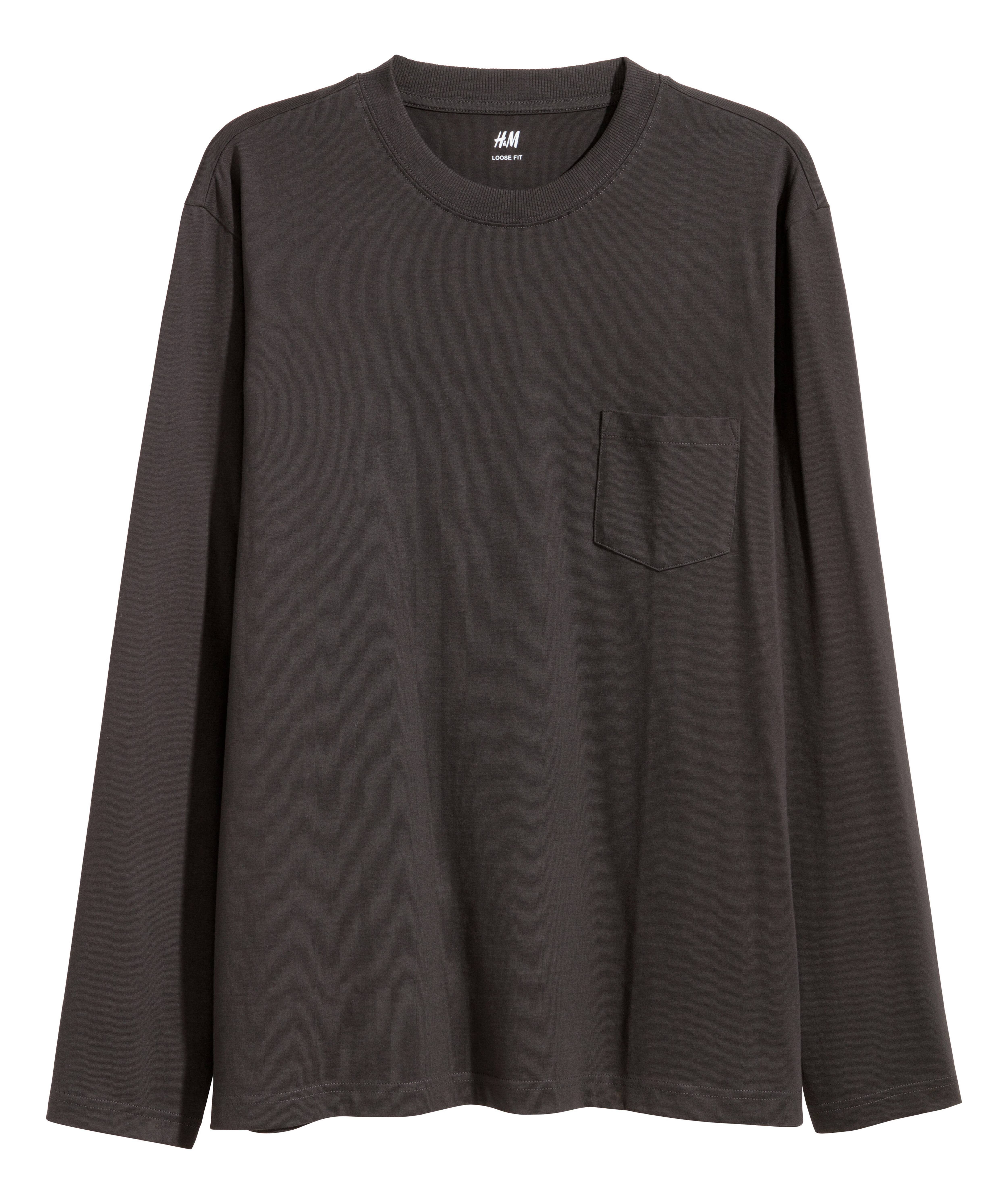 H and m long sleeve shirts best sale