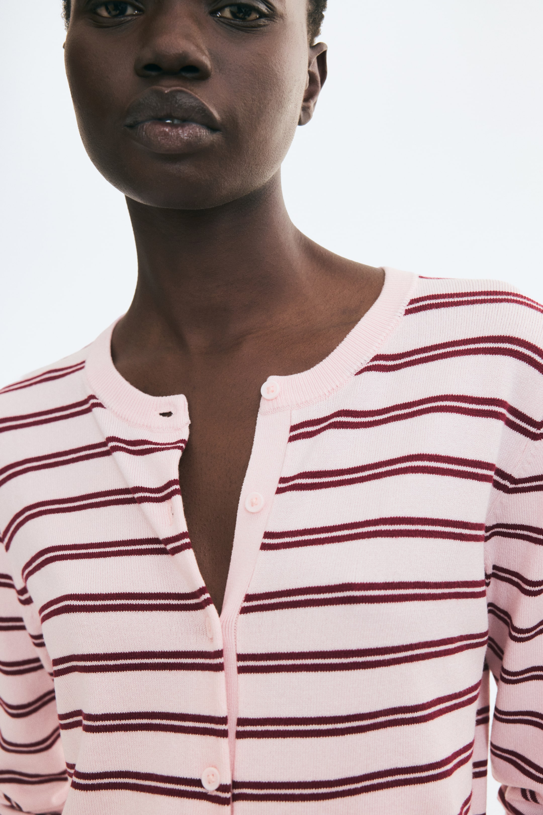 Knit Viscose-Blend Cardigan