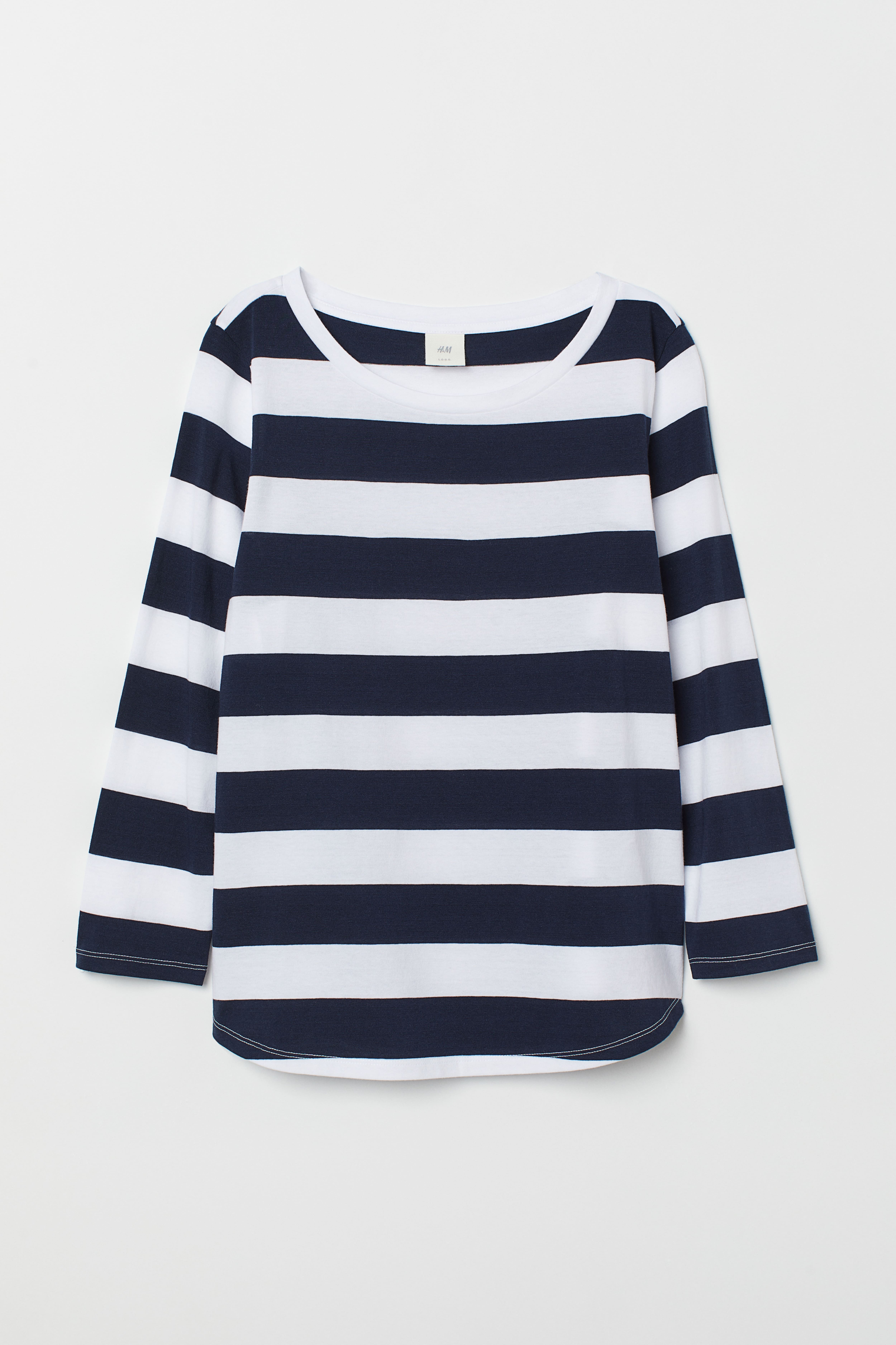 Boat neck Jersey Top