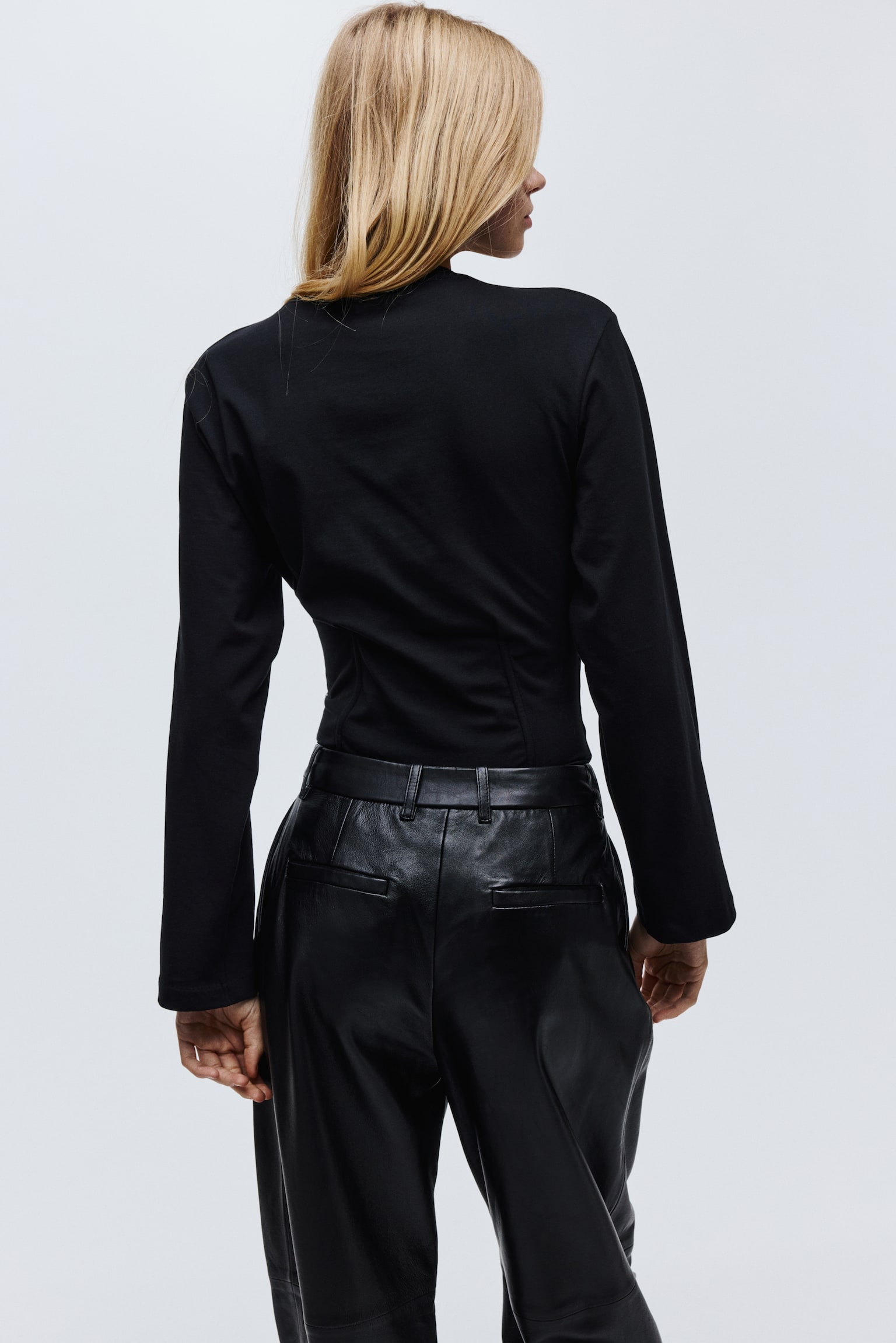 Waisted body - Čierna - 5