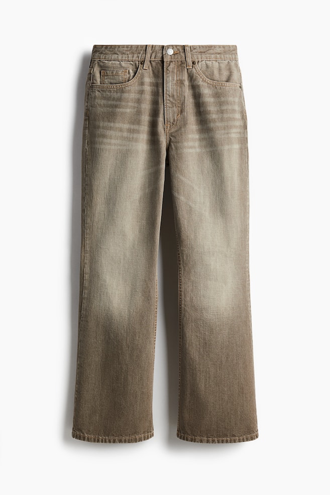 Jean Coupe Classique Jambes semi-évasées - Grège/Noir/Gris foncé/Bleu denim - 1