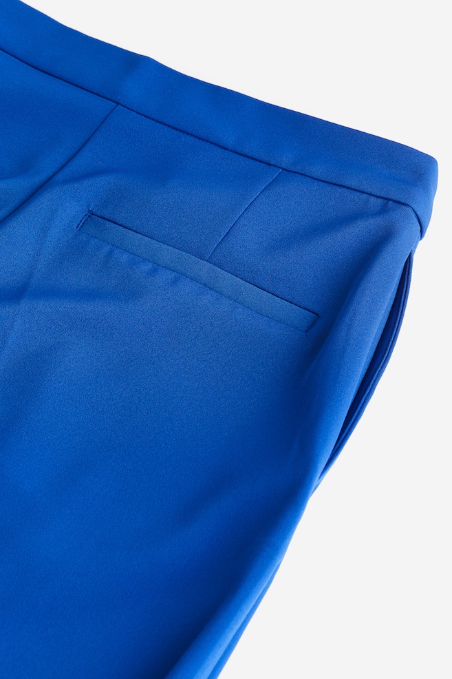 Wide tailored trousers - Bright blue/Black/Beige/Light beige - 7