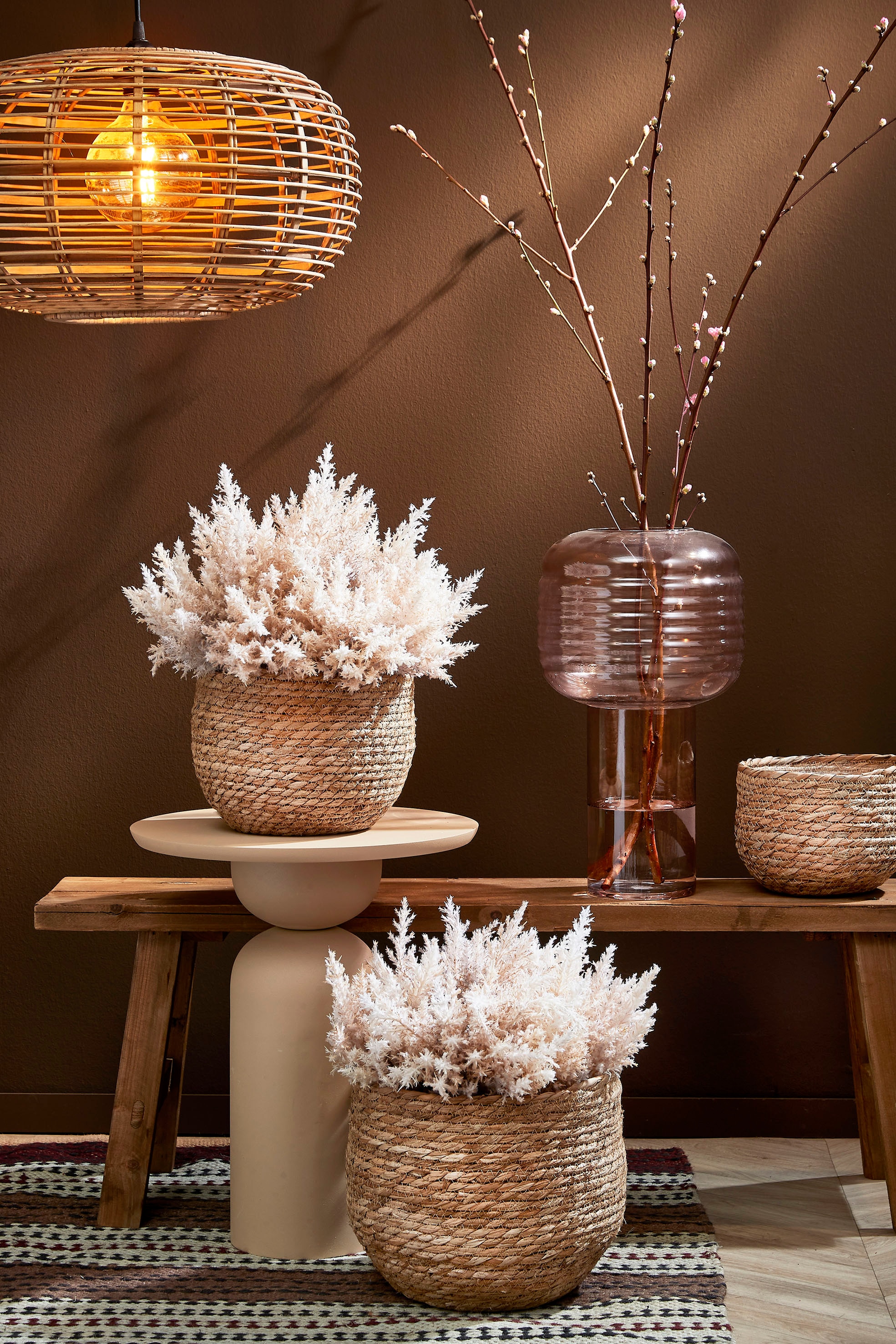 Banco De Madera Reciclada - Marrón