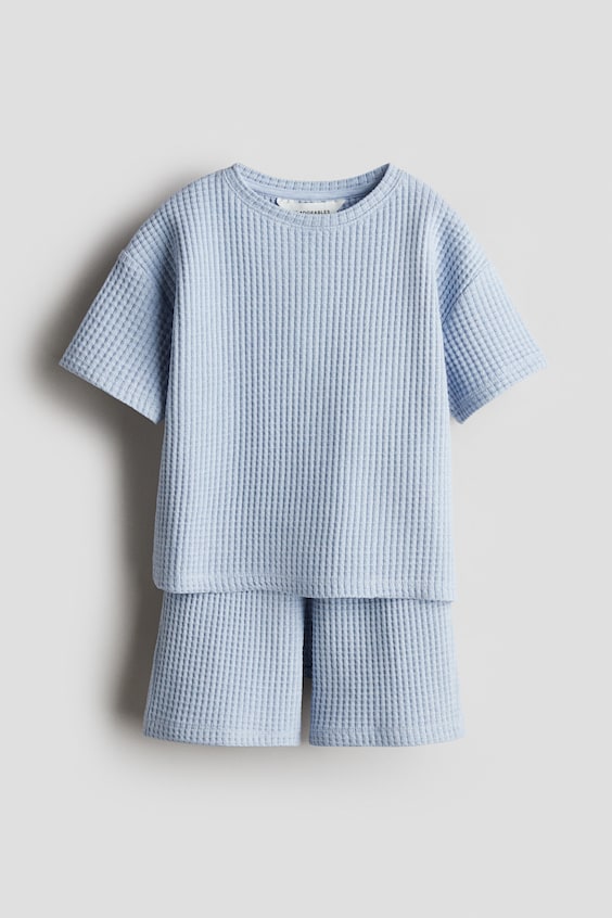 Детские топы H&M 2-Piece Waffled Jersey Set