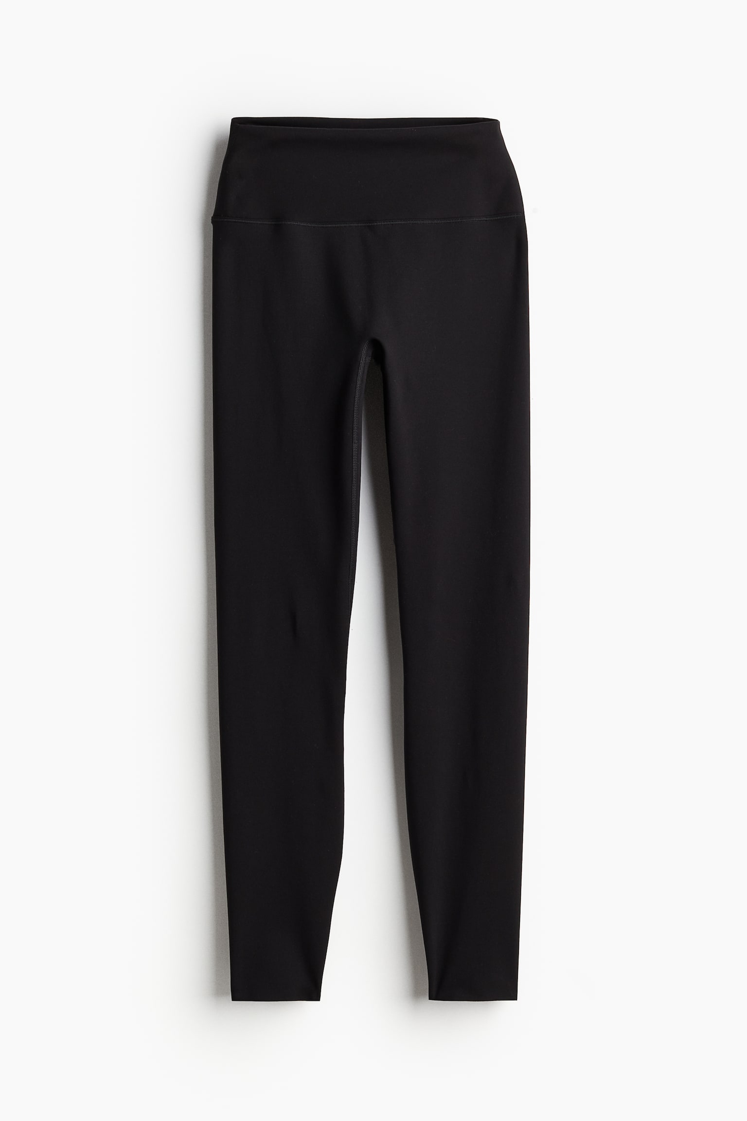 Леггинсы H&M Sports Leggings with SoftMove™, цвет: Чёрный — фото 1