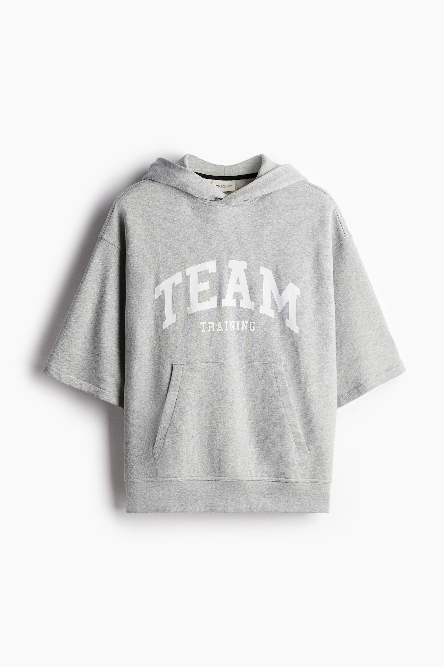 Oversized Fit Sports hoodie - Grey marl/Team Training - 1