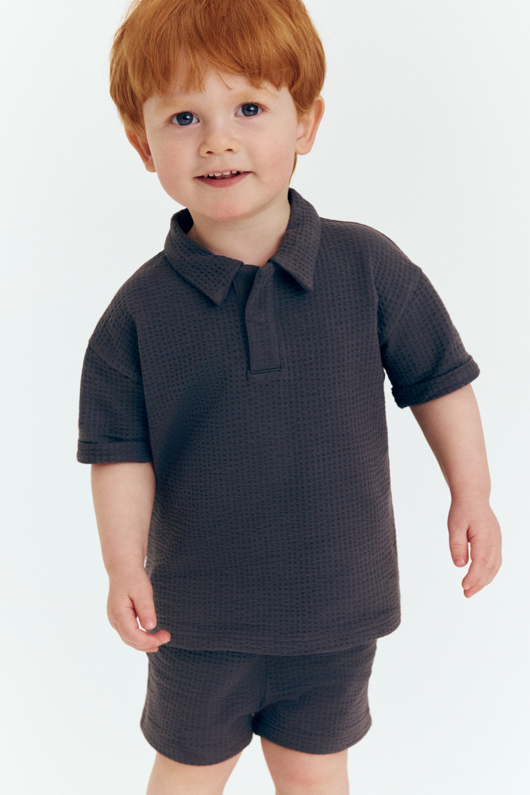2-Piece Waffled Cotton Set