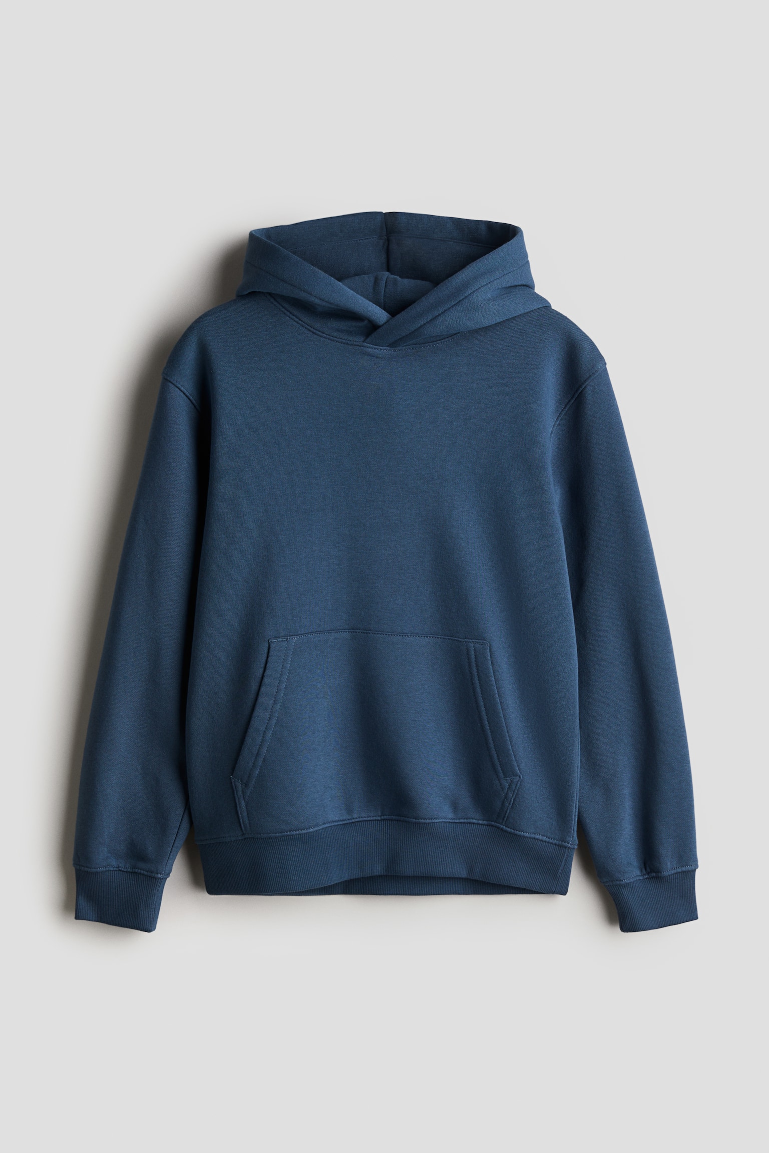 Hoodie - Dusty blue/Bright blue/Dark turquoise/Navy blue/Light grey marl/Dark grey/Black/White marl/Mint green/Dark brown - 1